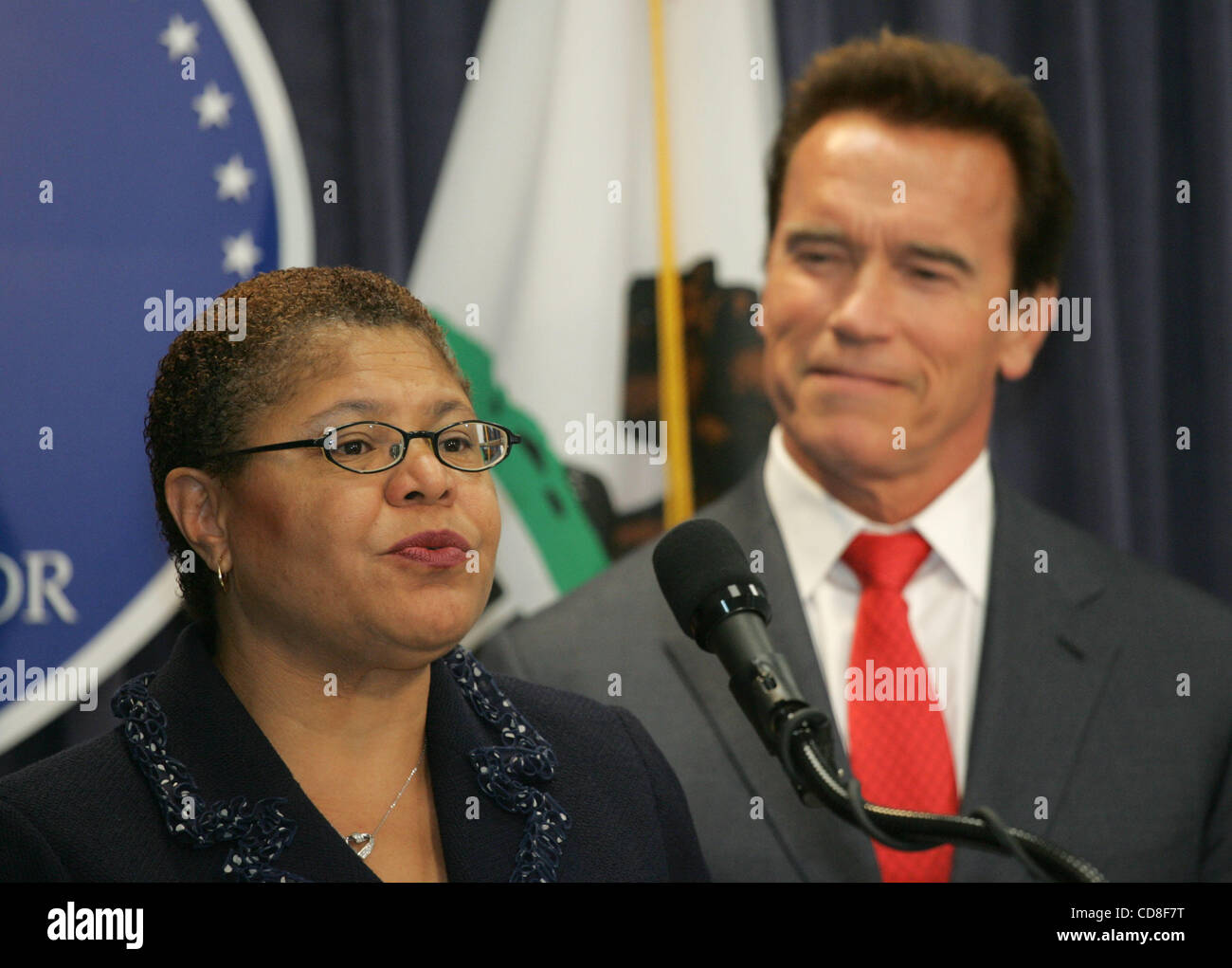 California Governor Arnold Schwarzenegger, October 30, 2008, in Los