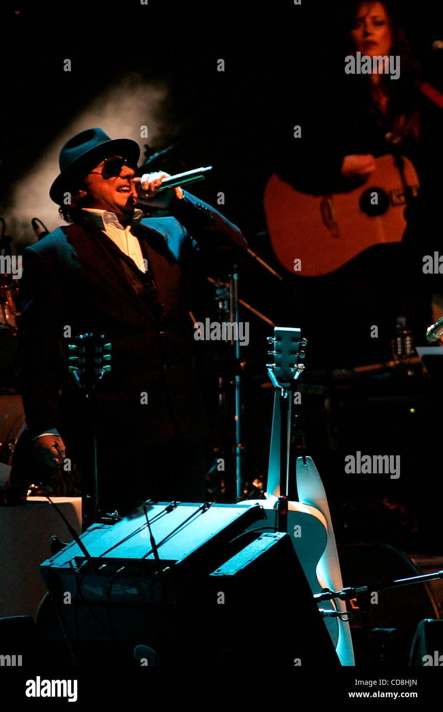 Nov 11, 2008 - Los Angeles, California, USA -  VAN MORRISON plays the seminal ''Astral Weeks'' in its entirety at the Hollywood Bowl in Los Angeles on November 8, 2008. Fans flew in from around the world for the first ever live performance of Astral Weeks in it's entirety.  (Credit Image: ZUMApress. Stock Photo