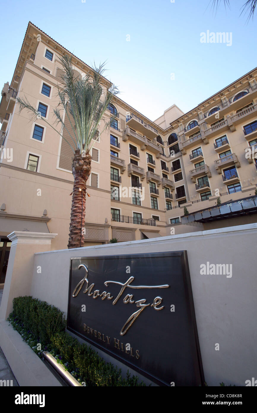 Montage Beverly Hills A 1 Room Luxury Hotel Situated In The Stock Photo Alamy
