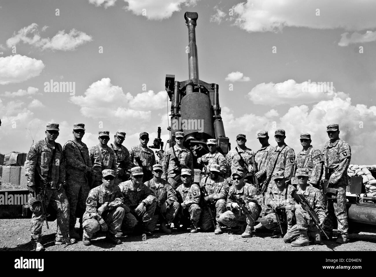320th field artillery battalion Black and White Stock Photos & Images