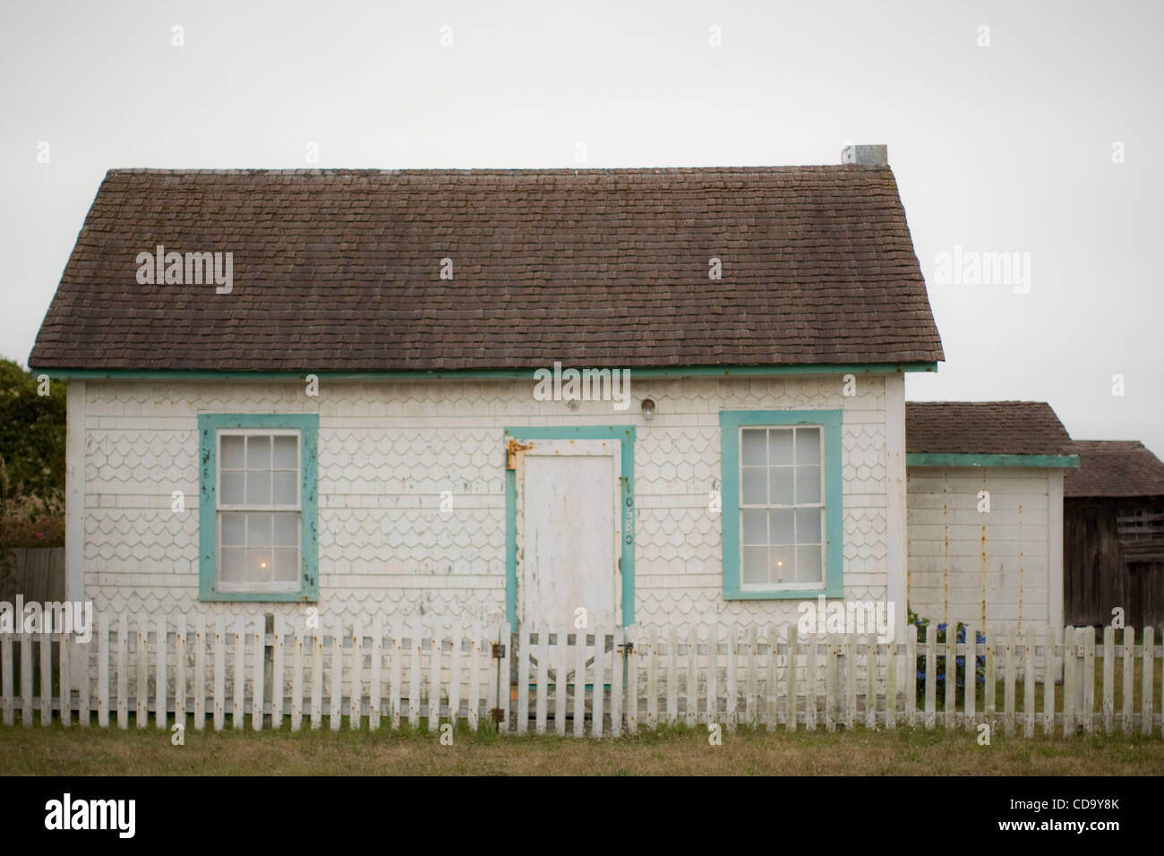Homes in Mendocino, California Stock Photo Alamy