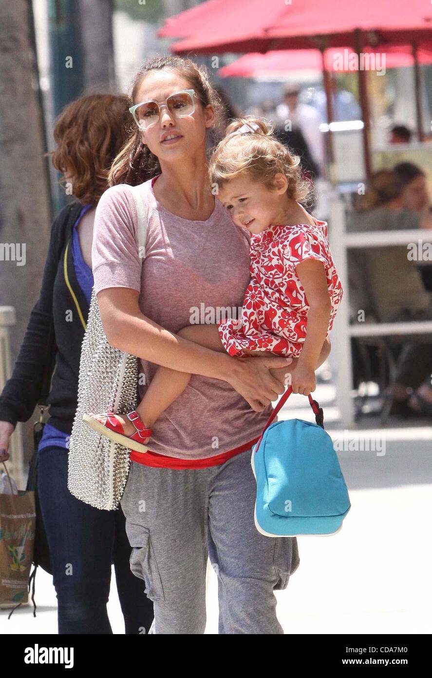 Aug. 10, 2010 - Los Angeles, California, U.S. - JESSICA ALBA and