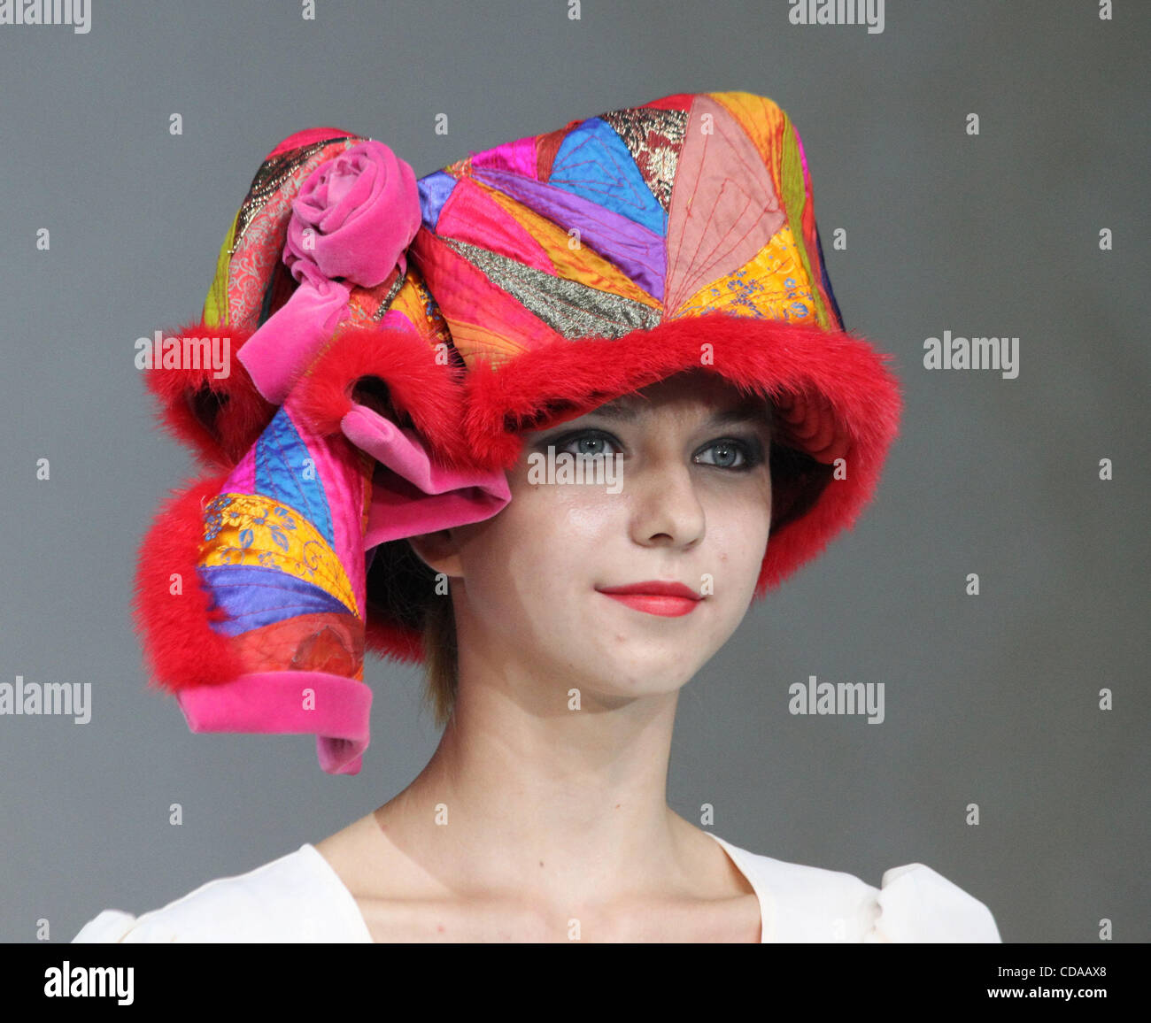 Chapeau 2010 Trade Show in Moscow. Chapeau 2010 is the 8th Stock Photo -  Alamy