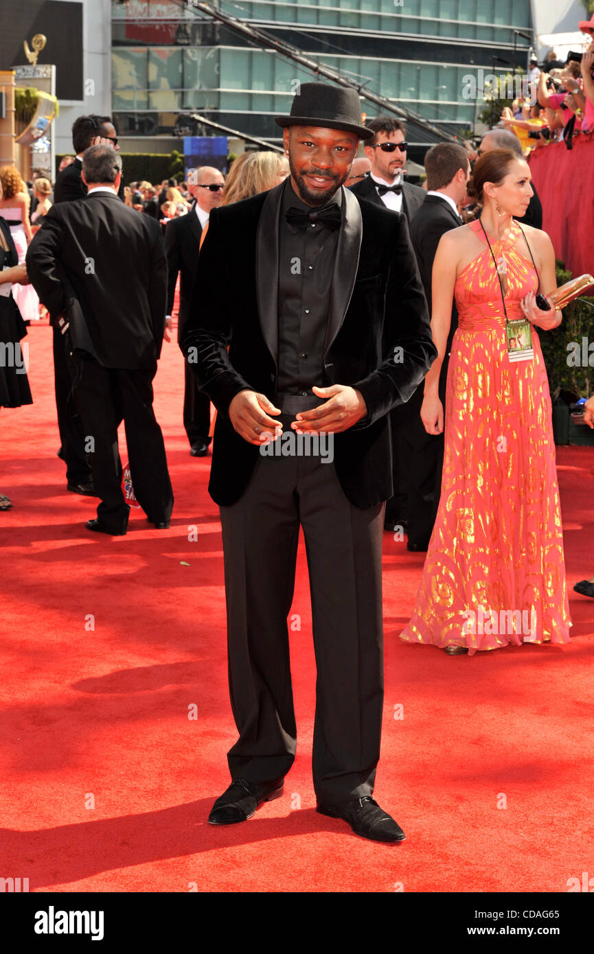 Aug 29, 2010 - Los Angeles, California, U.S. - NELSAN ELLIS arrives for