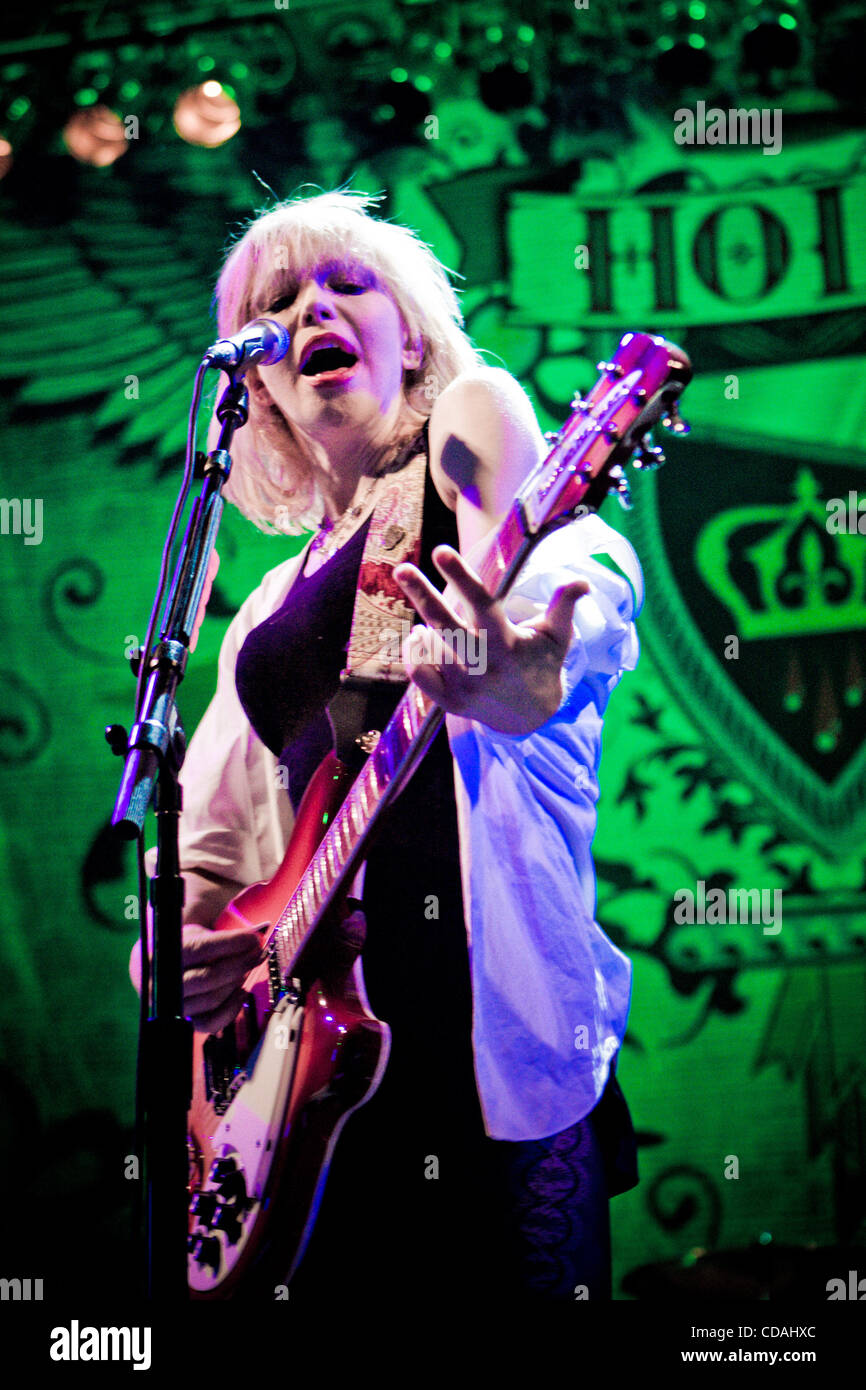 Courtney love band hole performs hi-res stock photography and images ...
