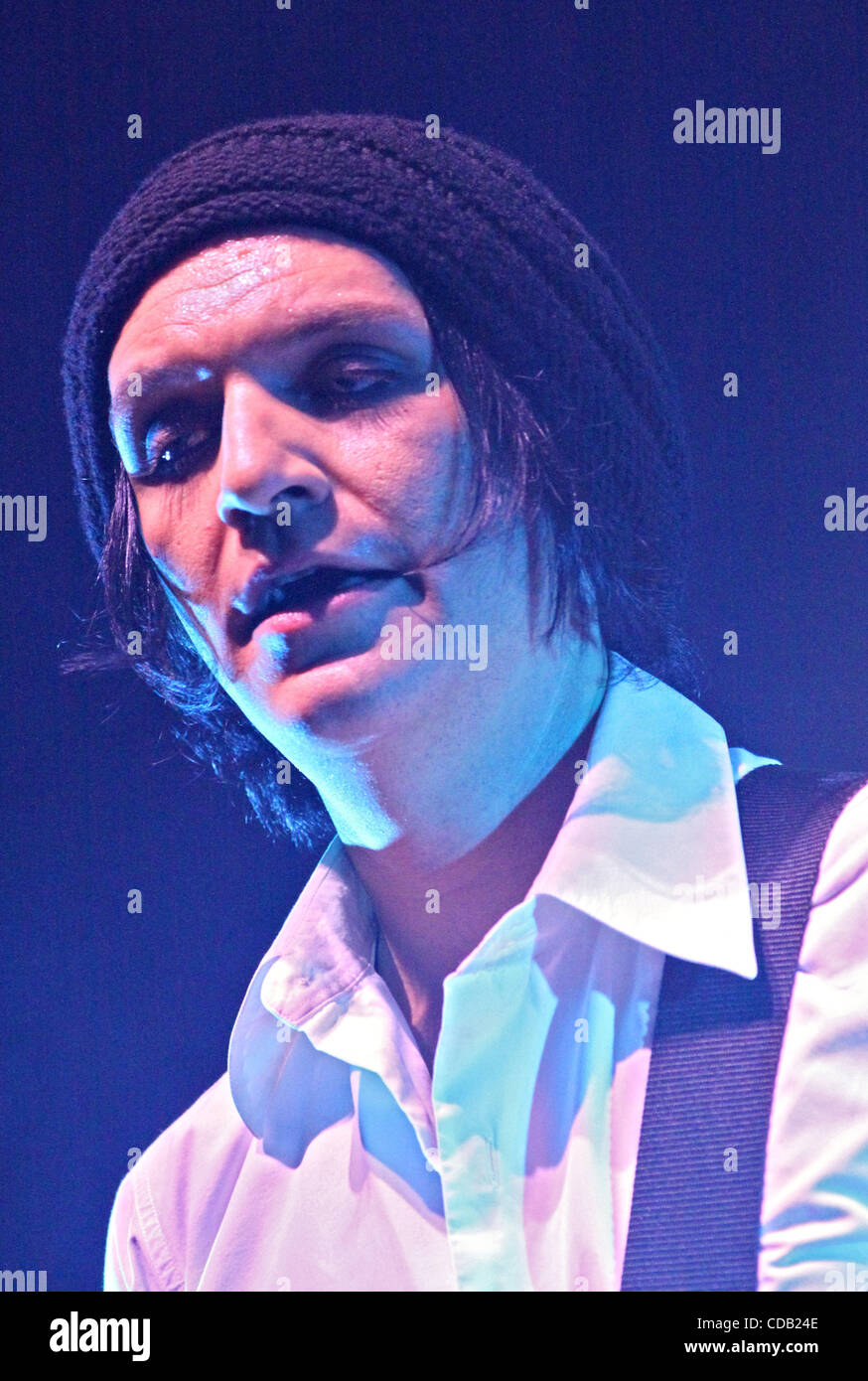 Placebo Performing In St Petersburg Pictured Brian Molko Stock Photo placebo-performing-in-st-petersburg-pictured-brian-molko-stock-photo