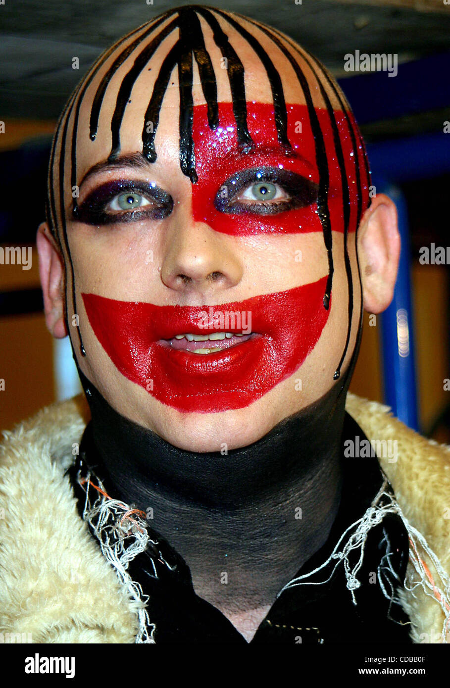 K33158JBU.TABOO OPEN REHEARSALS AT THE 42ND STREET STUDIOS, NEW YORK New York .09/30/2003.  /   2003.BOY GEORGE(Credit Image: Â© Judie Burstein/Globe Photos/ZUMAPRESS.com) Stock Photo