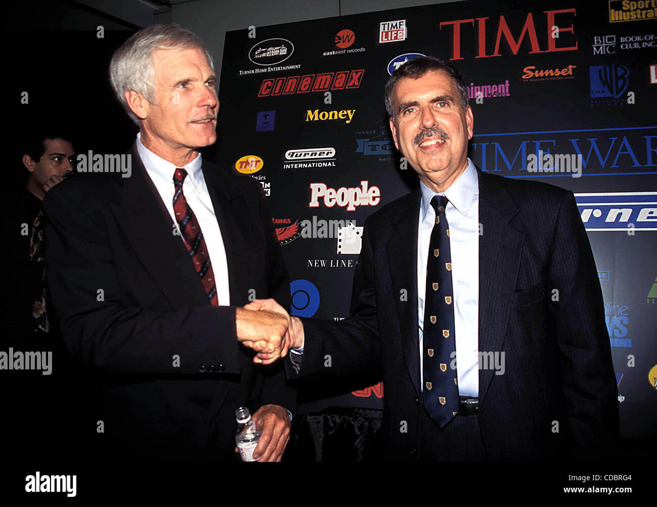K2651AR SD0922.TIME WARNER AND TURNER BROADCASTING MERGER..TED TURNER