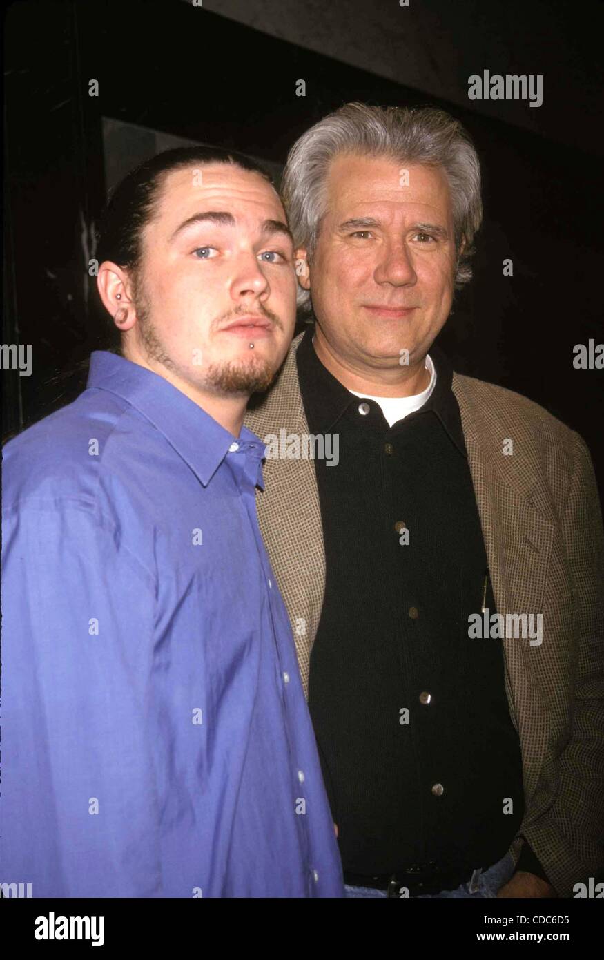 K10016AR   PREMIERE OF DEFENDERS: PAYBACK AT MUSEUM OF TV AND RADIO IN NEW YORK New York.10/08/1997.JOHN LARROQUETTE AND SON JONATHAN.(Credit Image: Â© Andrea Renault/Globe Photos/ZUMAPRESS.com) Stock Photo