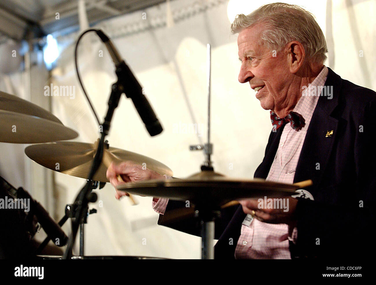 JOHNNY BLOWERS.OPENING DAY CELEBRATION AT THE HOUSE OF LOUIS ARMSTRONG