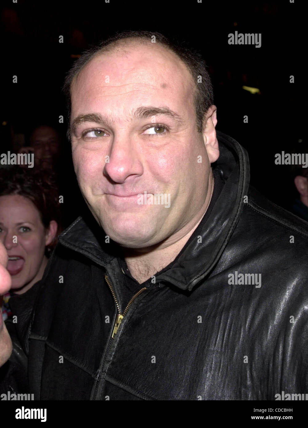 Jan. 1, 2011 - New York, New York, U.S. - K27047JKRON     SD1104.GOOMBA PARTY FOR STEVE (BOBBY BACALA) SCHIRRIPA'S BOOK LAUNCH...'A GOOMBA'S GUIDE TO LIFE' ..SPONSORED BY RAZOR MAGAZINE AND KETTLE ONE VODKA.JAMES  (TONY SOPRANO) GANDOLFINI.125 MULBERRY ST, NEW YORK New York ('LITTLE ITALY').  /   20 Stock Photo