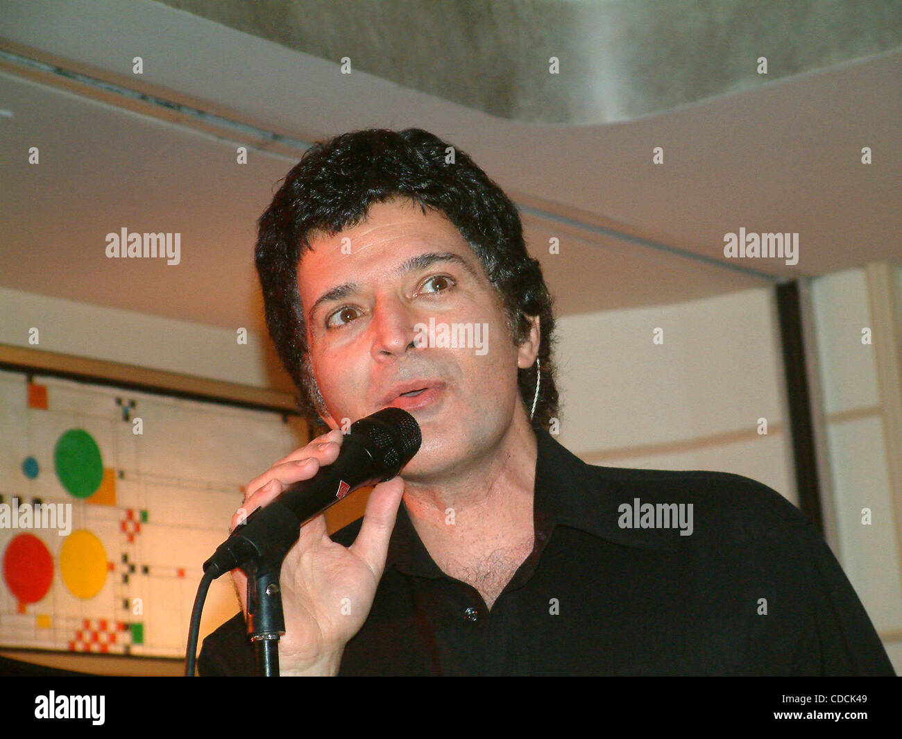 GINO VANNELLI AT A PRESS LUNCH AND LIVE PERFORMANCE TO CELEBRATE THE