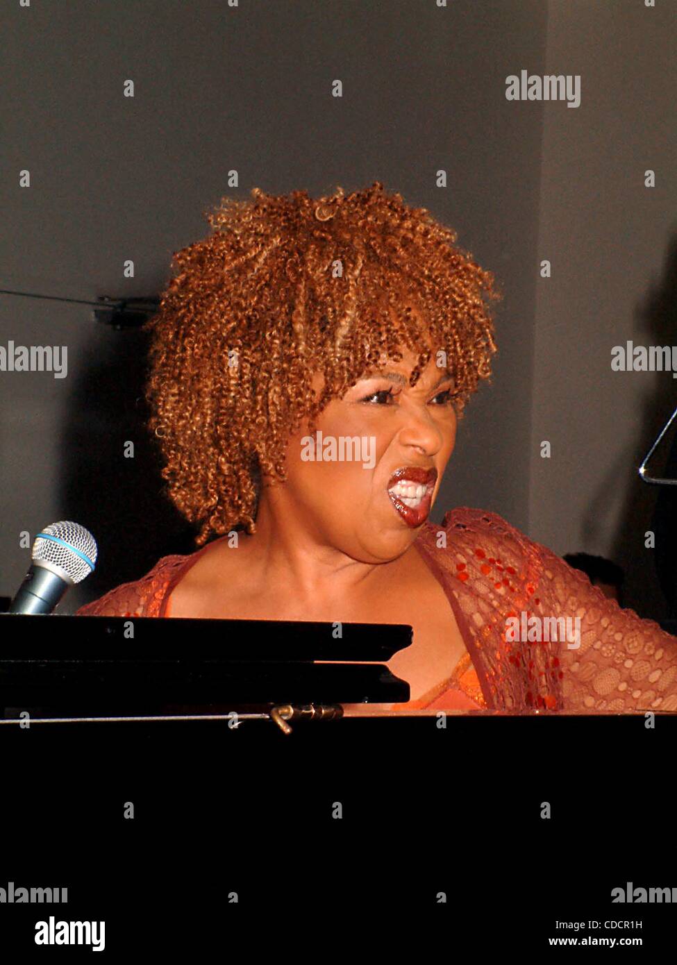 K30370ML..POSITIVELY VISIONARY AN EVENING TO BENEFIT CABLE POSITIVE HONORING BET'S BLACK ENTERTAINMENT  TELEVISION 'S BOB JOHNSON AND DEBRA LEE TO RECEIVE AIDS ACTIVIST 2003 JOEL A BERGER MEMORIAL AWARDS  HELD AT THE METROPOLITAN PAVILLION , NEW YORK New York .05/01/2003.  /    2003.ROBERTA FLACK(Cr Stock Photo
