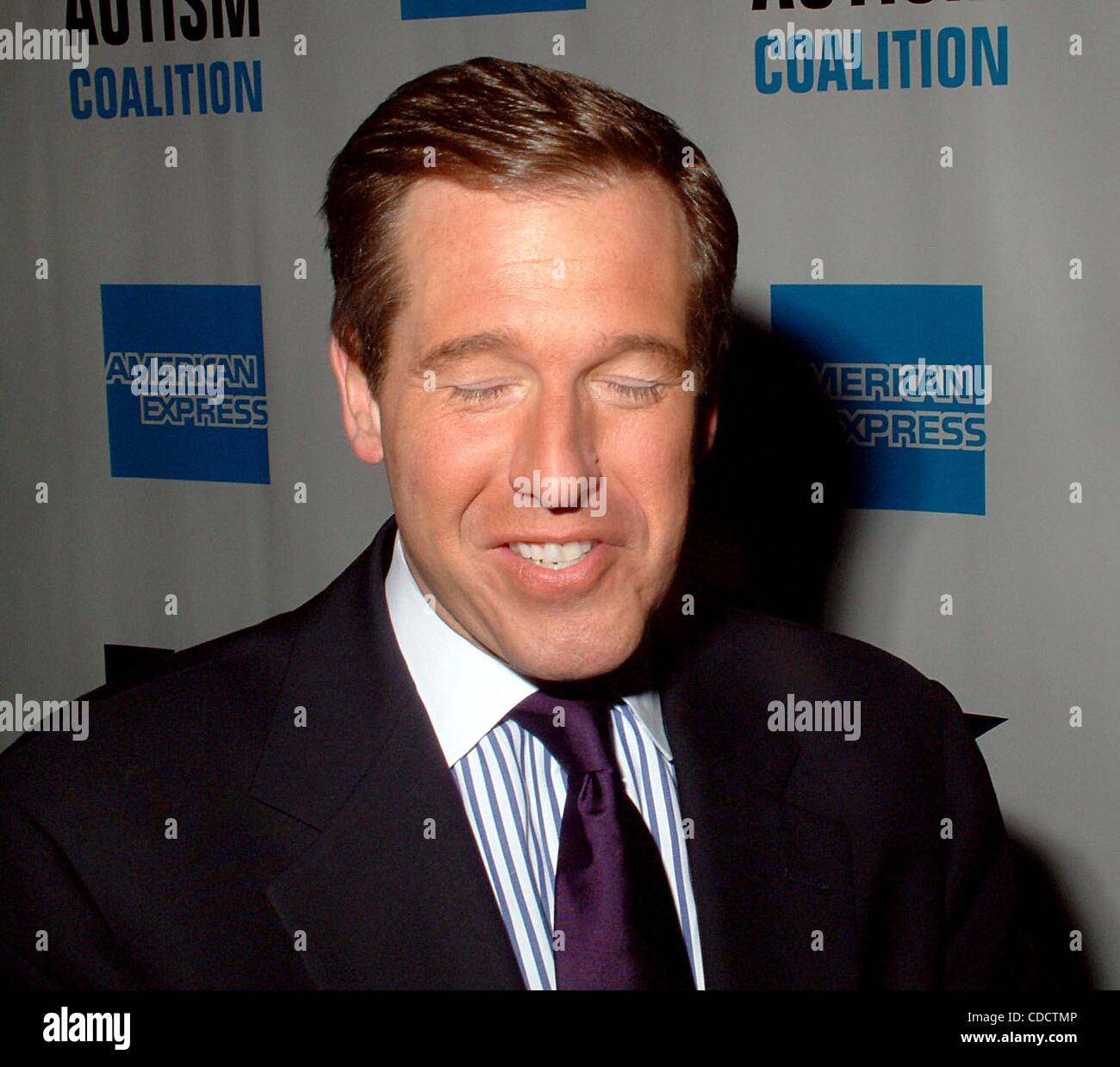 BRIAN WILLIAMS.K29363ML              SD02/27.THE AUTISM COALITION PRESENTS THE NIGHT OF TOO MANY STARS AT THE ROSELAND BALLROOM IN NEW YORK New York .  /    2003(Credit Image: Â© Mitchell Levy/Globe Photos/ZUMAPRESS.com) Stock Photo