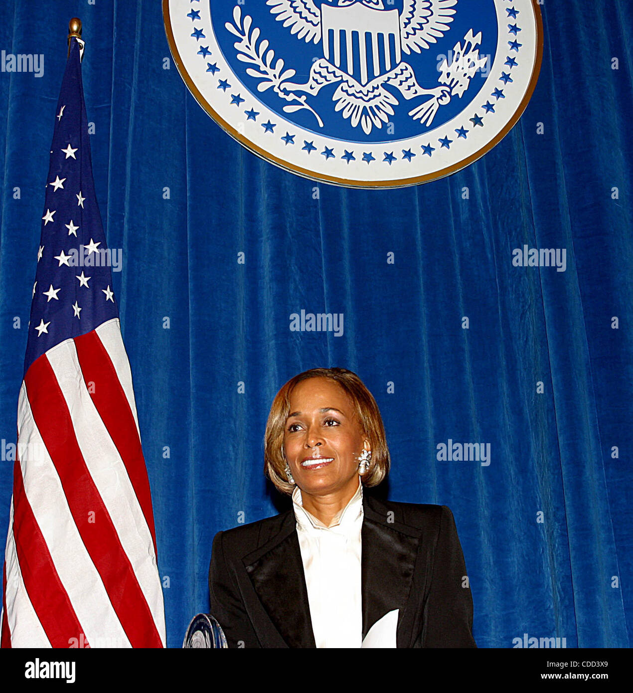 Jan. 1, 2011 - New York, New York, U.S. - K33362RM.UNA-USA GLOBAL LEADERSHIP AWARD DINNER AT THE SHERATON , NYC.  .10/08/2003.  /    2003.FAYE WATTLETON(Credit Image: Â© Rick Mackler/Globe Photos/ZUMAPRESS.com) Stock Photo