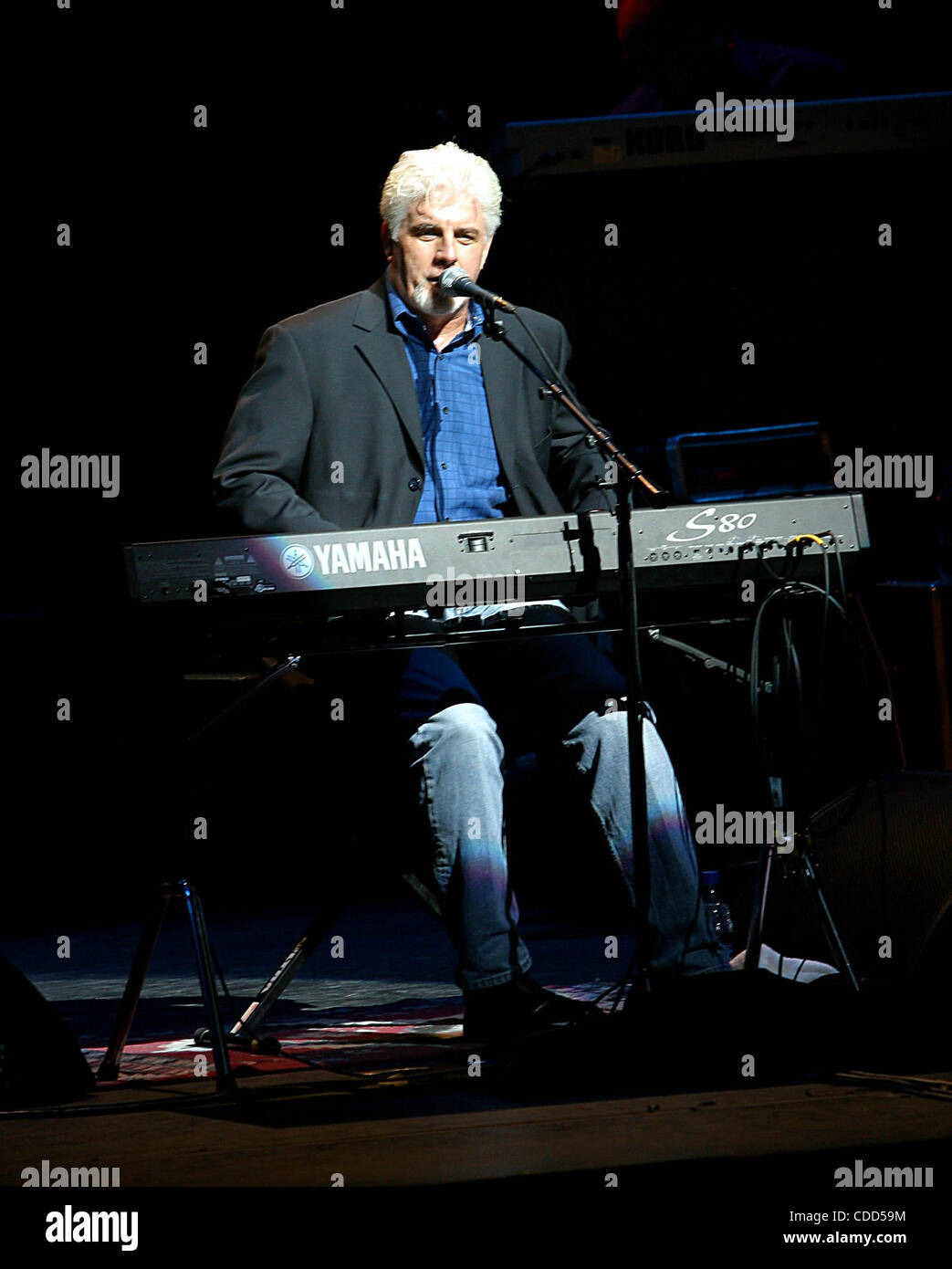 Jan. 1, 2011 - New York, New York, U.S. - K34635RM.MICHAEL MCDONALD PERFORMS AT THE APOLLO THEATRE  IN NEW YORK New York.12/13/2003.  /    2003.(Credit Image: Â© Rick Mackler/Globe Photos/ZUMAPRESS.com) Stock Photo