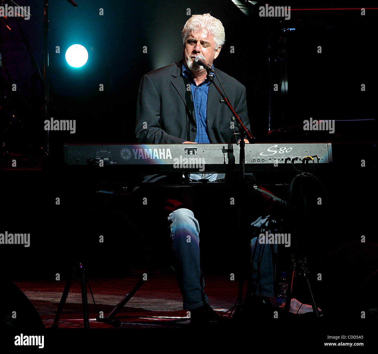 Jan. 1, 2011 - New York, New York, U.S. - K34635RM.MICHAEL MCDONALD PERFORMS AT THE APOLLO THEATRE  IN NEW YORK New York.12/13/2003.  /    2003.(Credit Image: Â© Rick Mackler/Globe Photos/ZUMAPRESS.com) Stock Photo