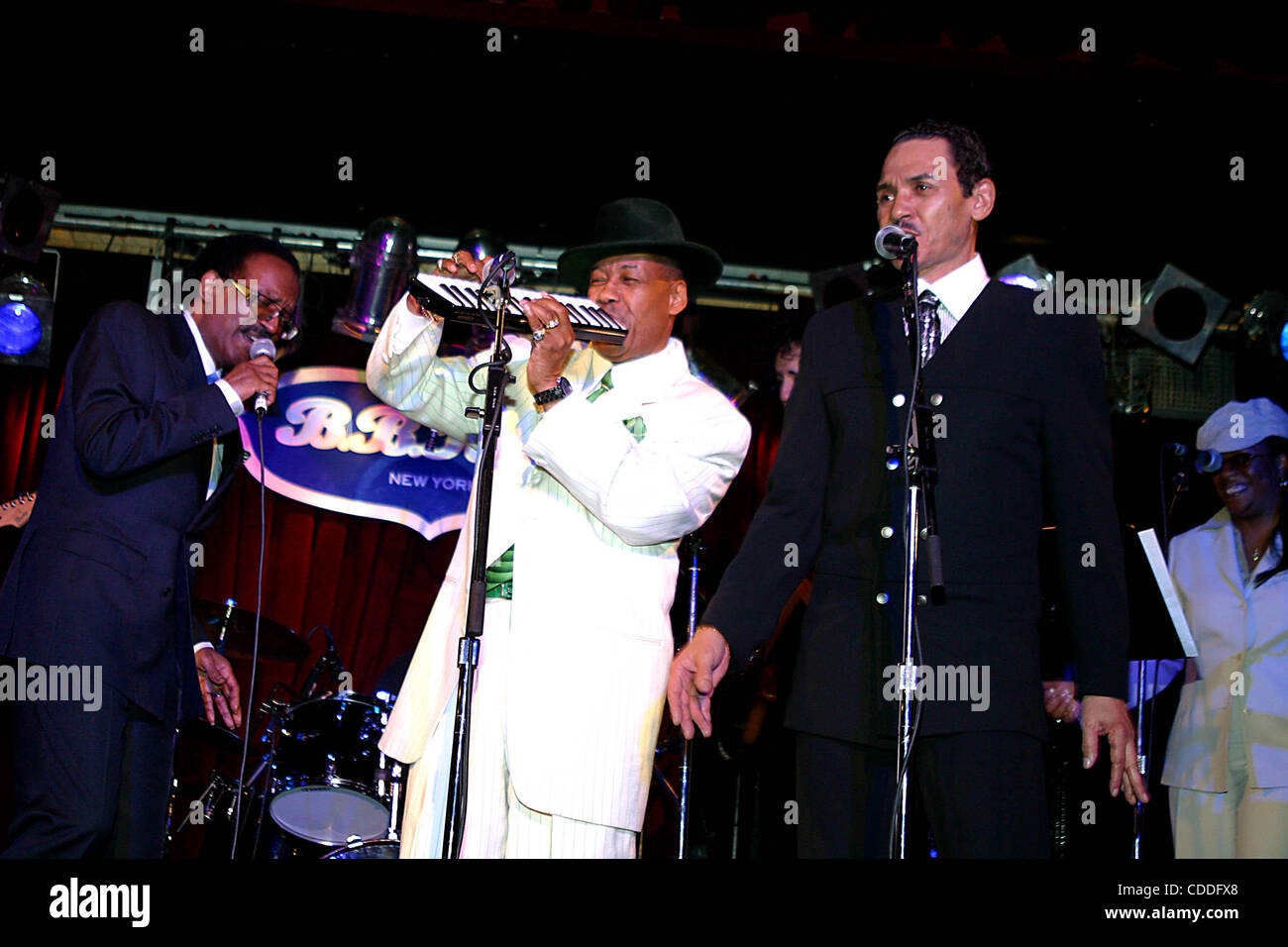 Jan. 1, 2011 - New York, New York, U.S. - THE CHI-LITES.K30296RM.MIRAMAX FILMS PRESENTS AND WELCOMES YOU TO .''ONLY THE STRONG SURVIVE'' PREMIERE AND PARTY AT B.B. KINGS BAR AND GRILL IN NEW YORK New York.4/29/2003.  /    2003(Credit Image: Â© Rick Mackler/Globe Photos/ZUMAPRESS.com) Stock Photo