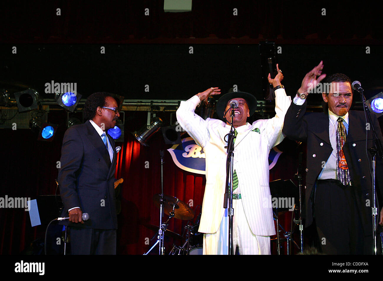 Jan. 1, 2011 - New York, New York, U.S. - THE CHI-LITES.K30296RM.MIRAMAX FILMS PRESENTS AND WELCOMES YOU TO .''ONLY THE STRONG SURVIVE'' PREMIERE AND PARTY AT B.B. KINGS BAR AND GRILL IN NEW YORK New York.4/29/2003.  /    2003(Credit Image: Â© Rick Mackler/Globe Photos/ZUMAPRESS.com) Stock Photo