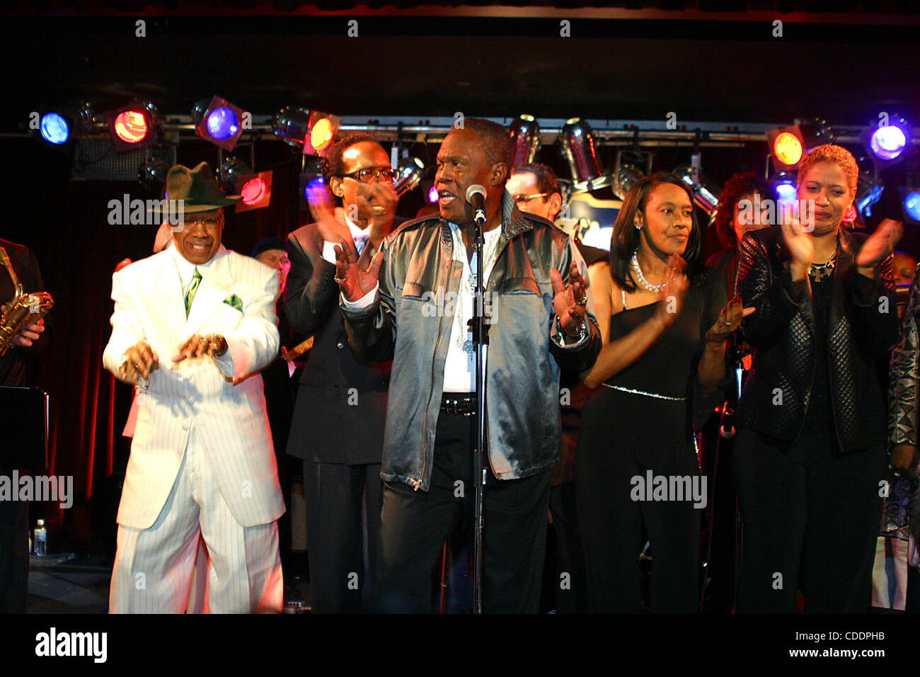 Jan. 1, 2011 - New York, New York, U.S. - THE CHI-LITES SAM MOORE ANN PEEBLES.K30296RM.MIRAMAX FILMS PRESENTS AND WELCOMES YOU TO .''ONLY THE STRONG SURVIVE'' PREMIERE AND PARTY AT B.B. KINGS BAR AND GRILL IN NEW YORK New York.4/29/2003.  /    2003(Credit Image: Â© Rick Mackler/Globe Photos/ZUMAPRES Stock Photo