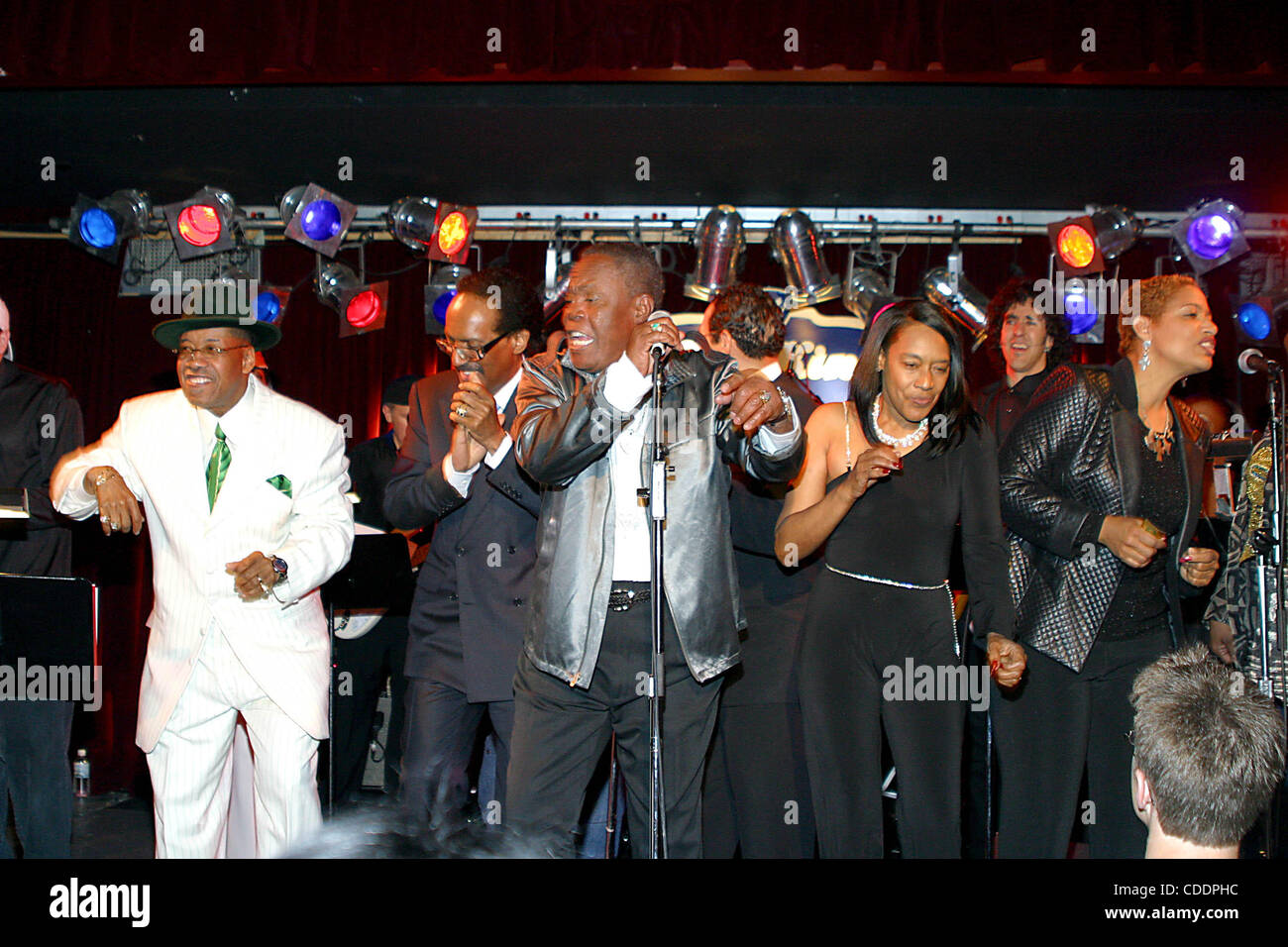 Jan. 1, 2011 - New York, New York, U.S. - THE CHI-LITES SAM MOORE ANN PEEBLES.K30296RM.MIRAMAX FILMS PRESENTS AND WELCOMES YOU TO .''ONLY THE STRONG SURVIVE'' PREMIERE AND PARTY AT B.B. KINGS BAR AND GRILL IN NEW YORK New York.4/29/2003.  /    2003(Credit Image: Â© Rick Mackler/Globe Photos/ZUMAPRES Stock Photo