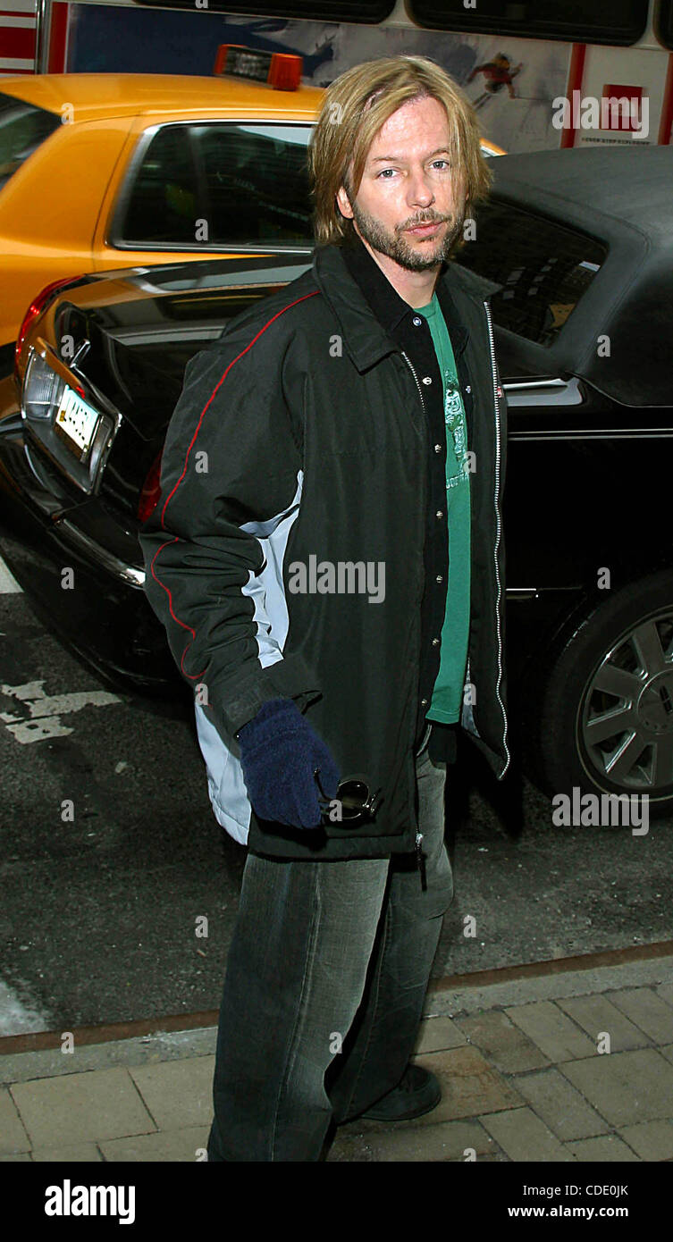 Jan. 1, 2011 New York, New York, U.S. K35369RM.DAVID SPADE LEAVING