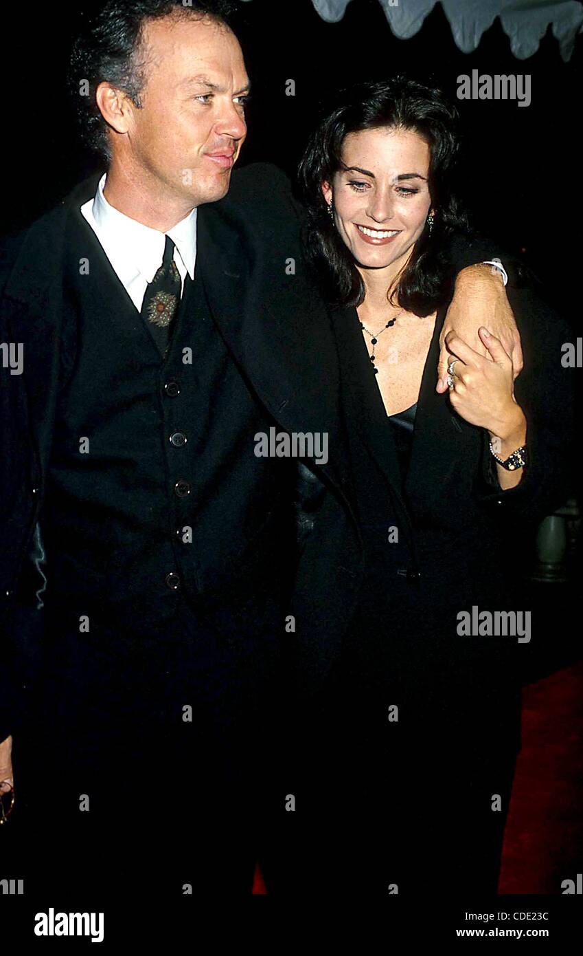 Michael Keaton And Courteney Cox