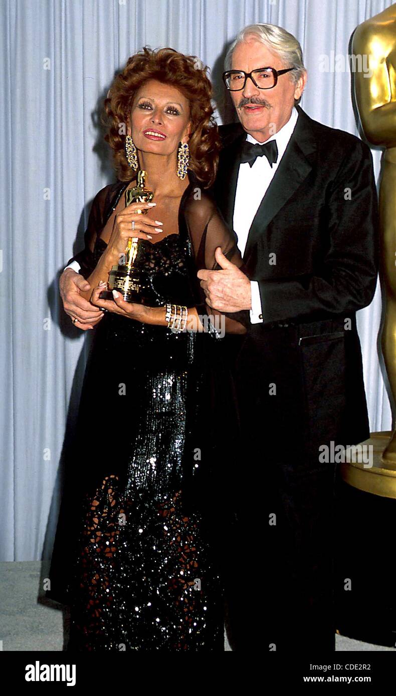 Oscars Sophia Loren High Resolution Stock Photography and Images - Alamy