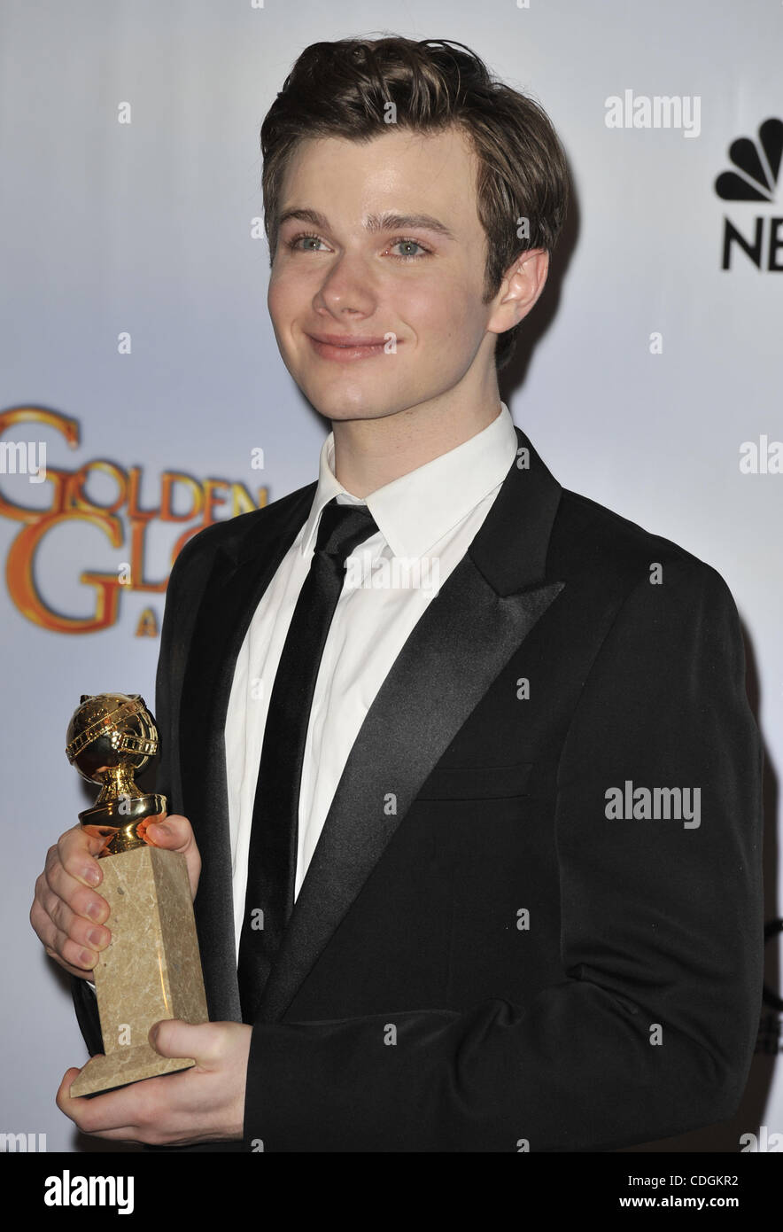 Chris colfer golden globe hires stock photography and images Alamy Chris colfer golden globe hires stock photography and images Alamy