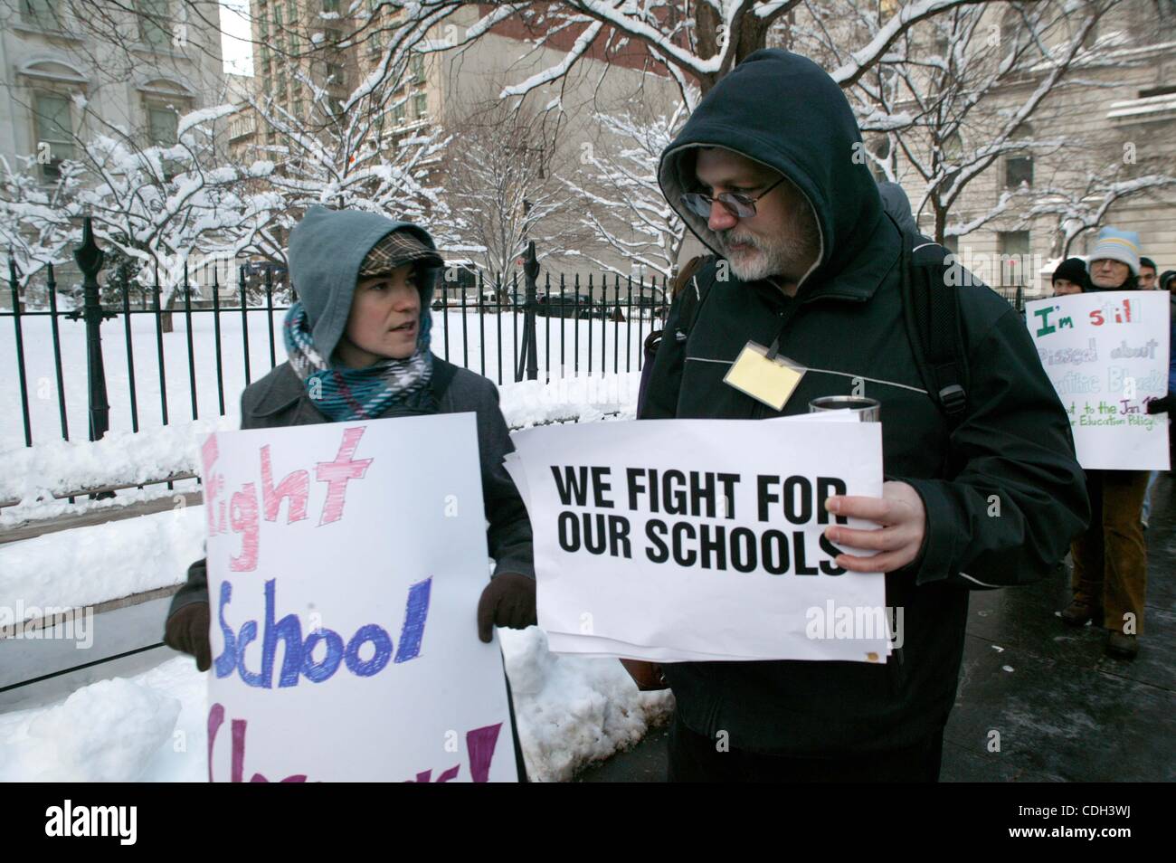 Closing Rally Jan. 27, 2011 - New York, New York, U.S. - Stop School Closing Rally ...