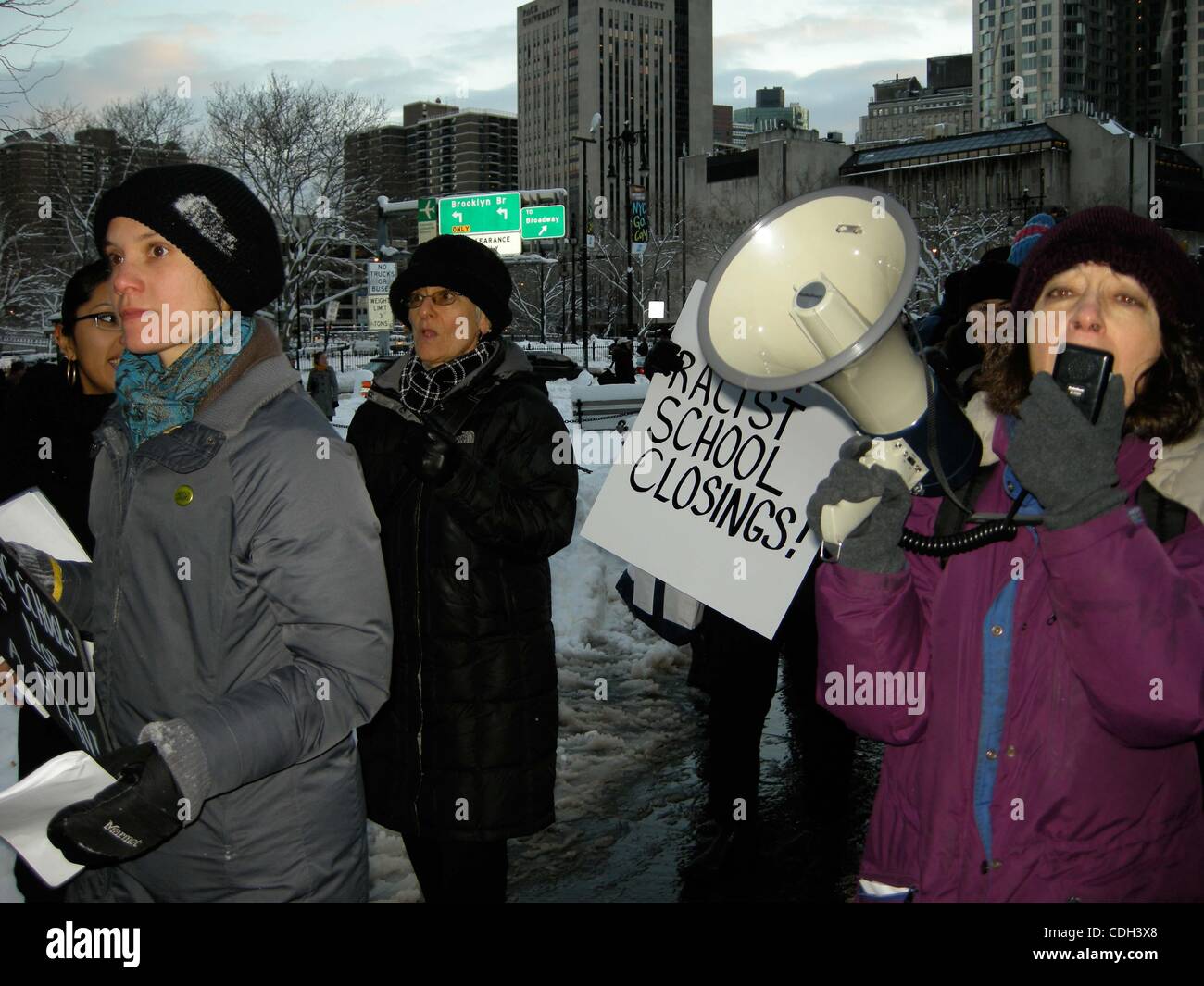 Closing Rally Jan. 27, 2011 - New York, New York, U.S. - Stop School Closing Rally ...
