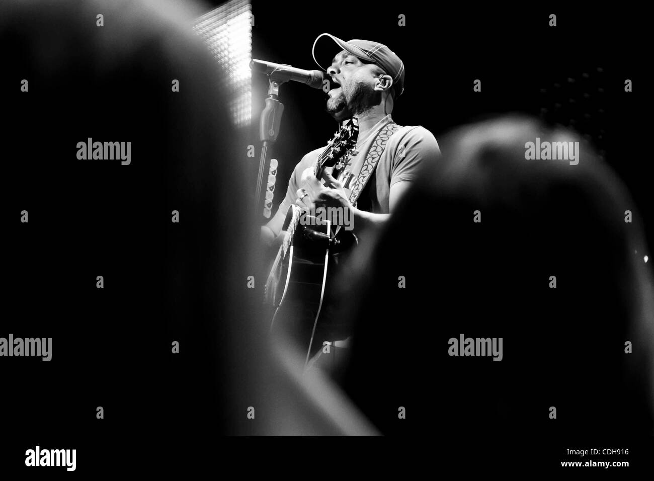 Jan. 30, 2011 - Ottawa, Ontario, Canada - Country & pop singer, Darius Rucker, performs live on stage at the H20 Frozen Over Tour at Scotiabank Place in Ottawa, Ontario, Canada. (Credit Image: © Leon Switzer/Southcreek Global/ZUMAPRESS.com) Stock Photo