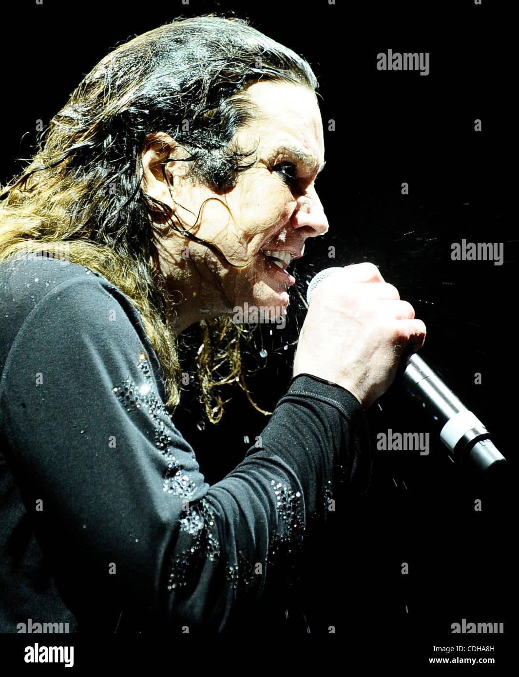 ozzy osbourne in studio