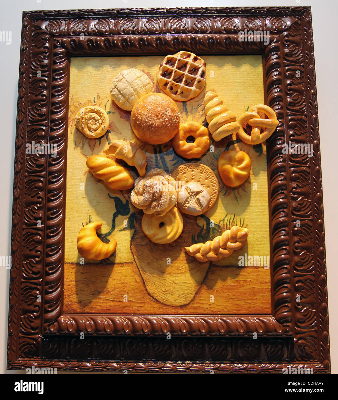 van gogh sunflowers fake