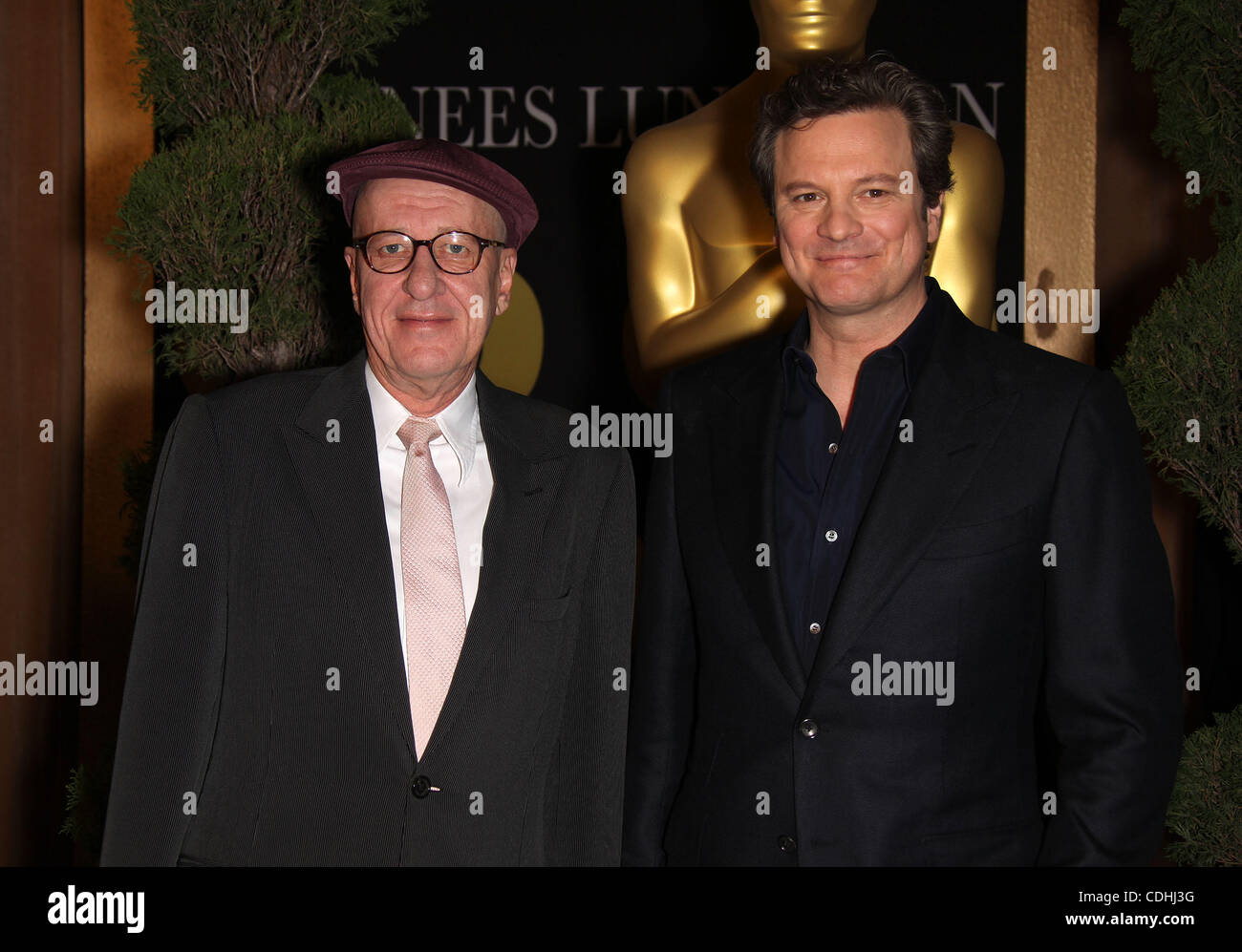 Feb. 7, 2011 - Beverly Hills, California, U.S. - GEOFFREY RUSH & COLIN ...