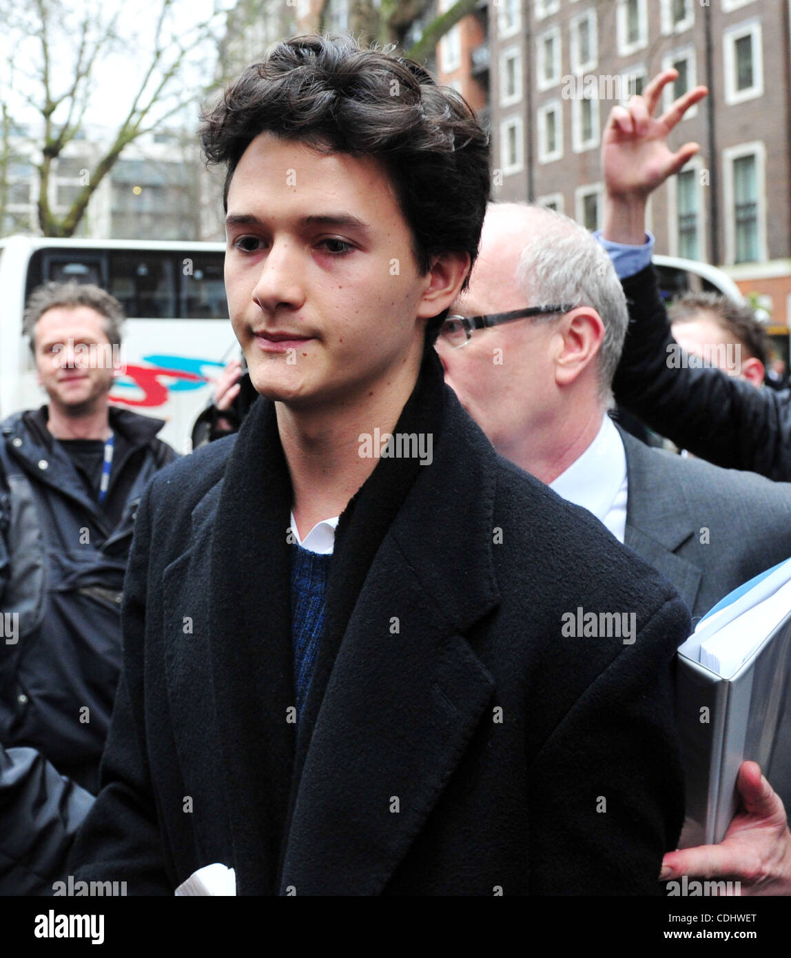 Feb. 11, 2011 London, United Kingdom Charlie Gilmour, the son of