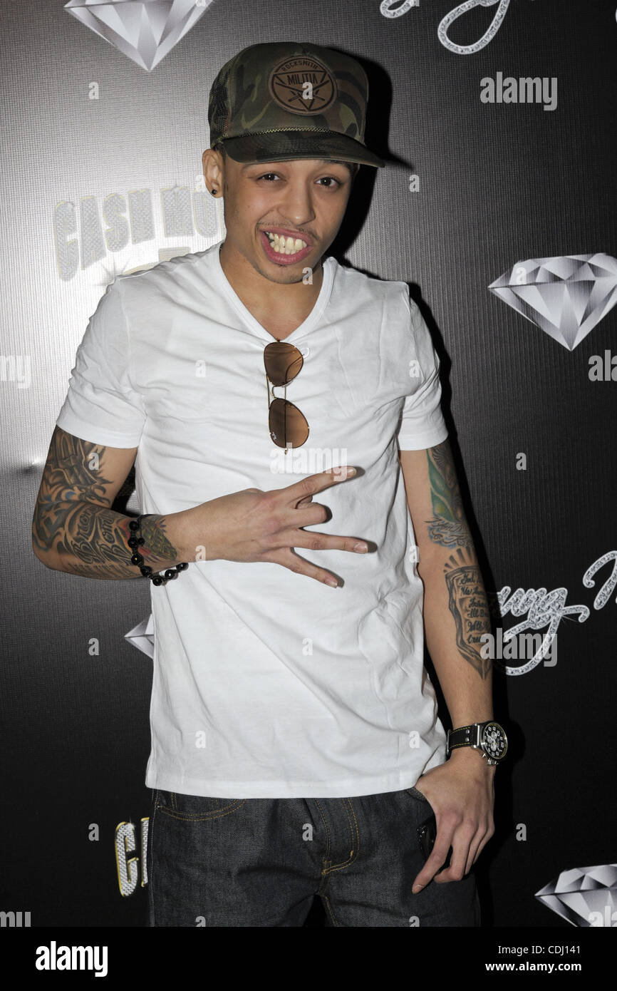 Feb. 13, 2011 - West Hollywood, California, U.S. - Rapper CORY GUNZ