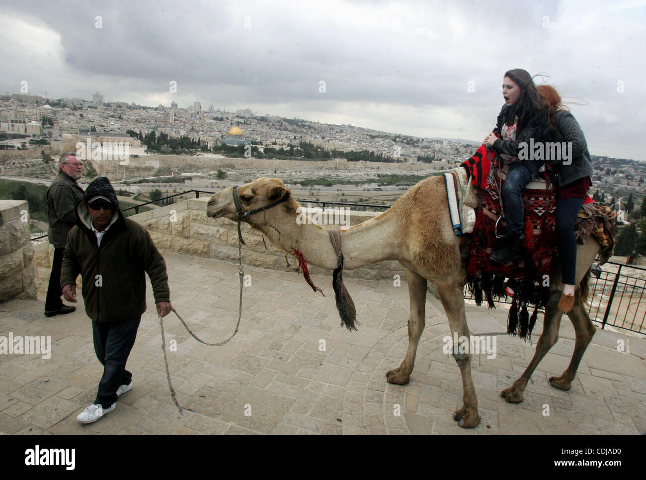 Feb 21, 2011 - Jerusalem, Palestinian Territories - Foreign tourists ...