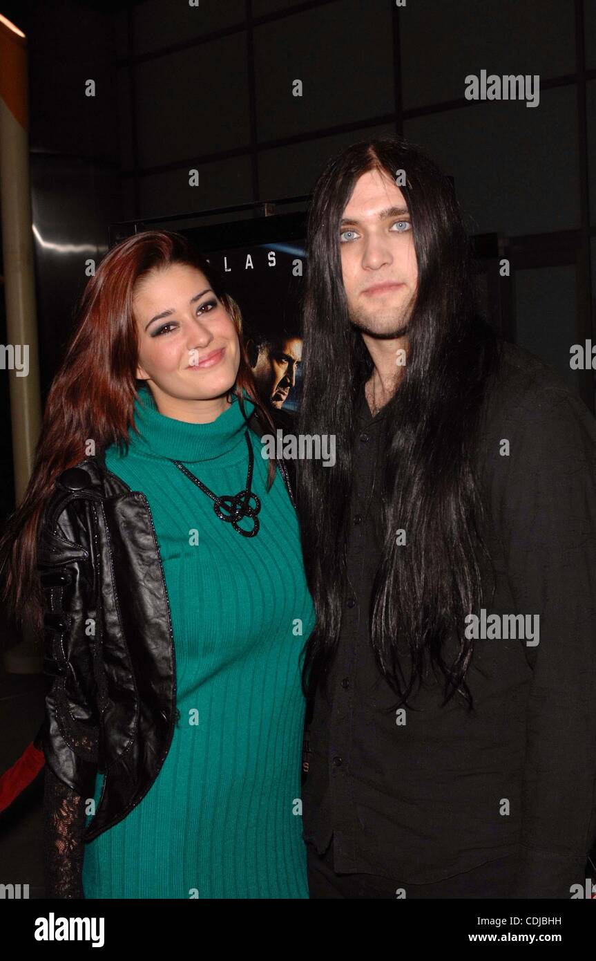 Feb. 22, 2011 - Hollywood, California, U.S. - Nikki Williams and Weston Cage during the premiere of the new movie from Summit Entertainment DRIVE ANGRY, held at the Arclight Hollywood Cinemas, on February 22, 2011, in Los Angeles.. 2011.K67673MGE(Credit Image: Â© Michael Germana/Globe Photos/ZUMAPRE Stock Photo