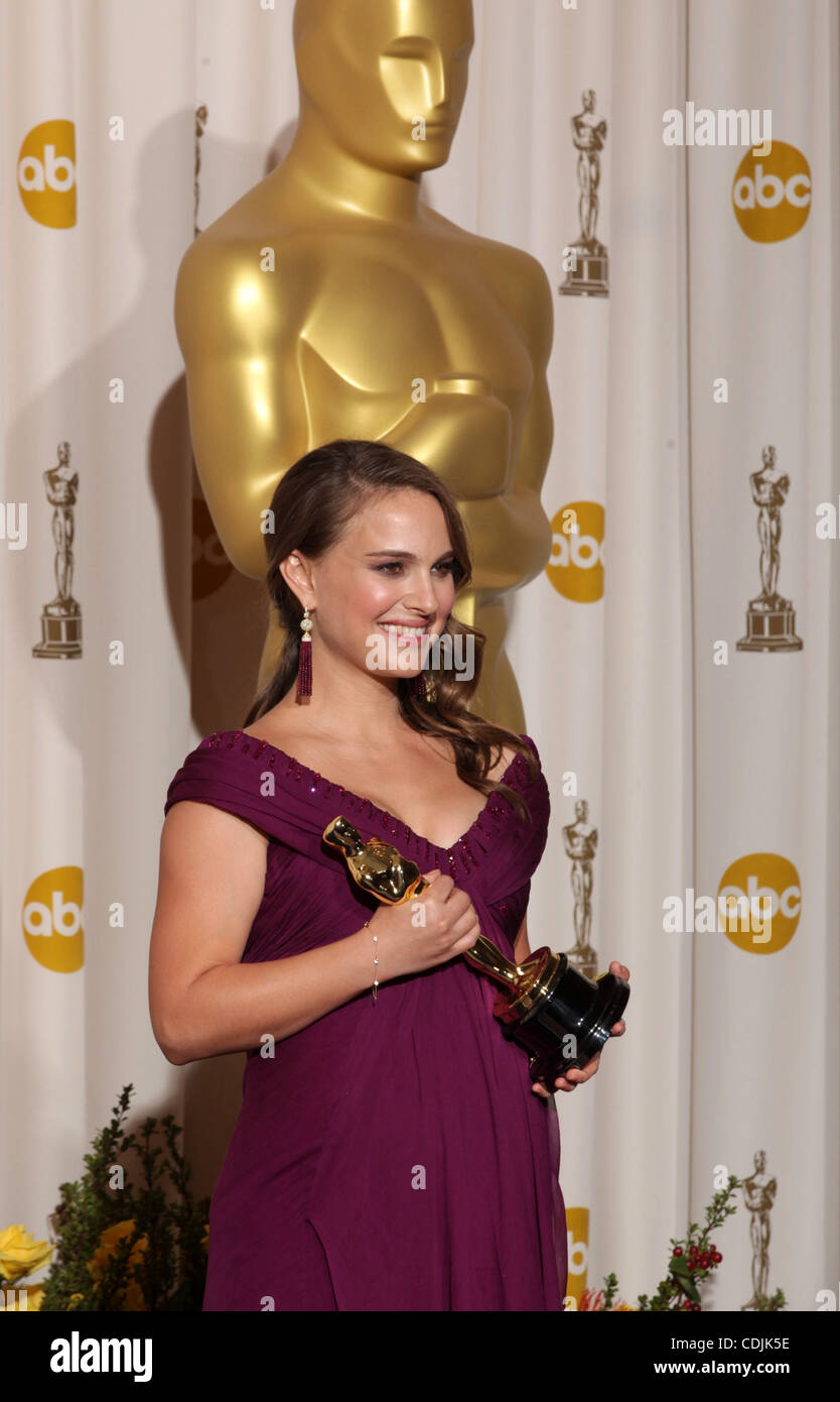 Feb 27 2011 Hollywood California U S Oscar Winner NATALIE 