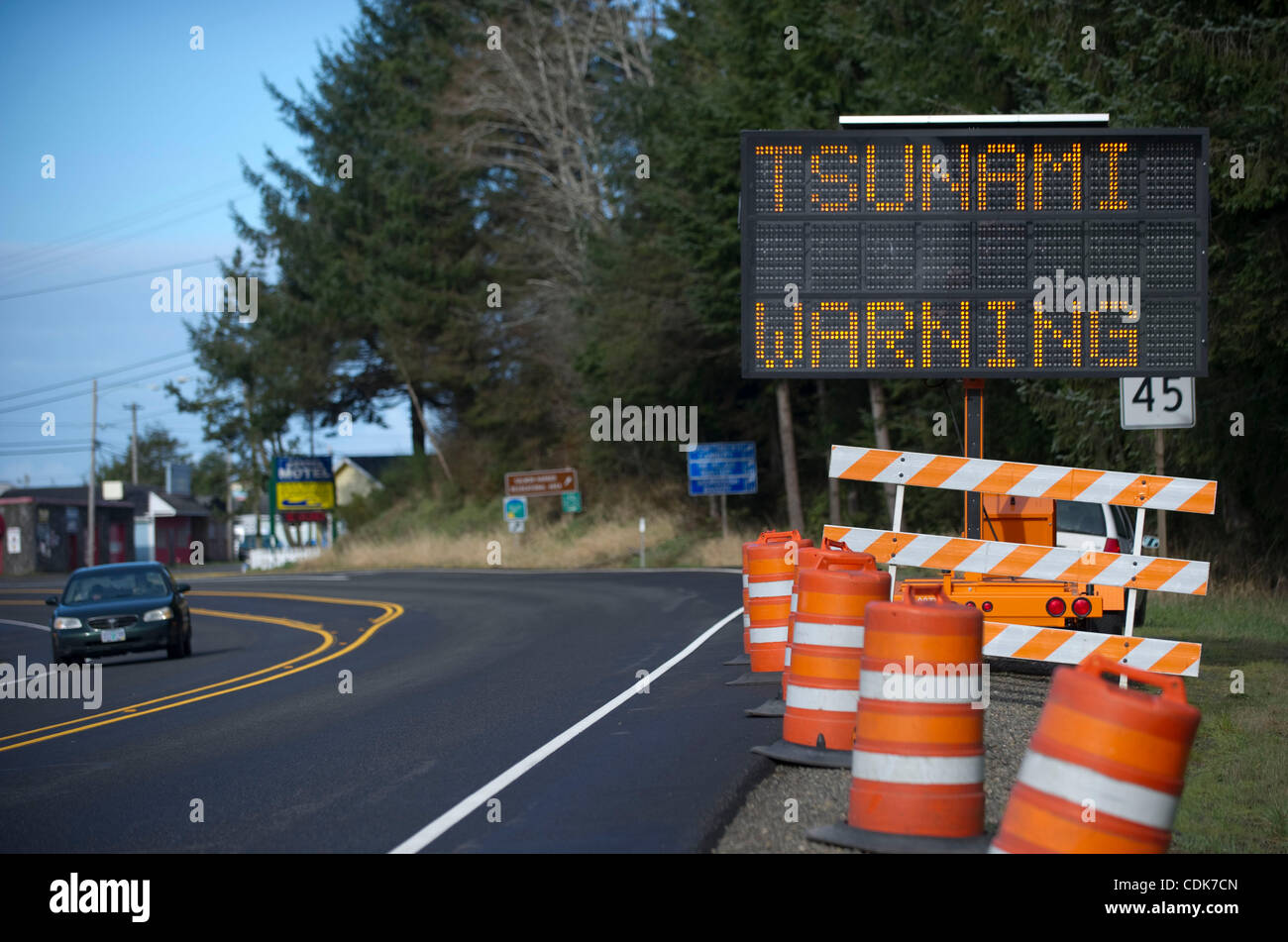Eugene oregon tsunami warning