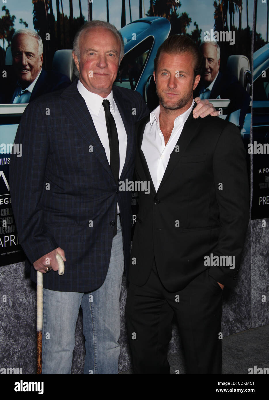 Mar. 22, 2011 - Hollywood, California, U.S. - James & Scott Caan arrives to the 'His Way' Documentory Los Angeles Premiere on the Paramount Studio Lot. (Credit Image: © Lisa O'Connor/ZUMAPRESS.com) Stock Photo