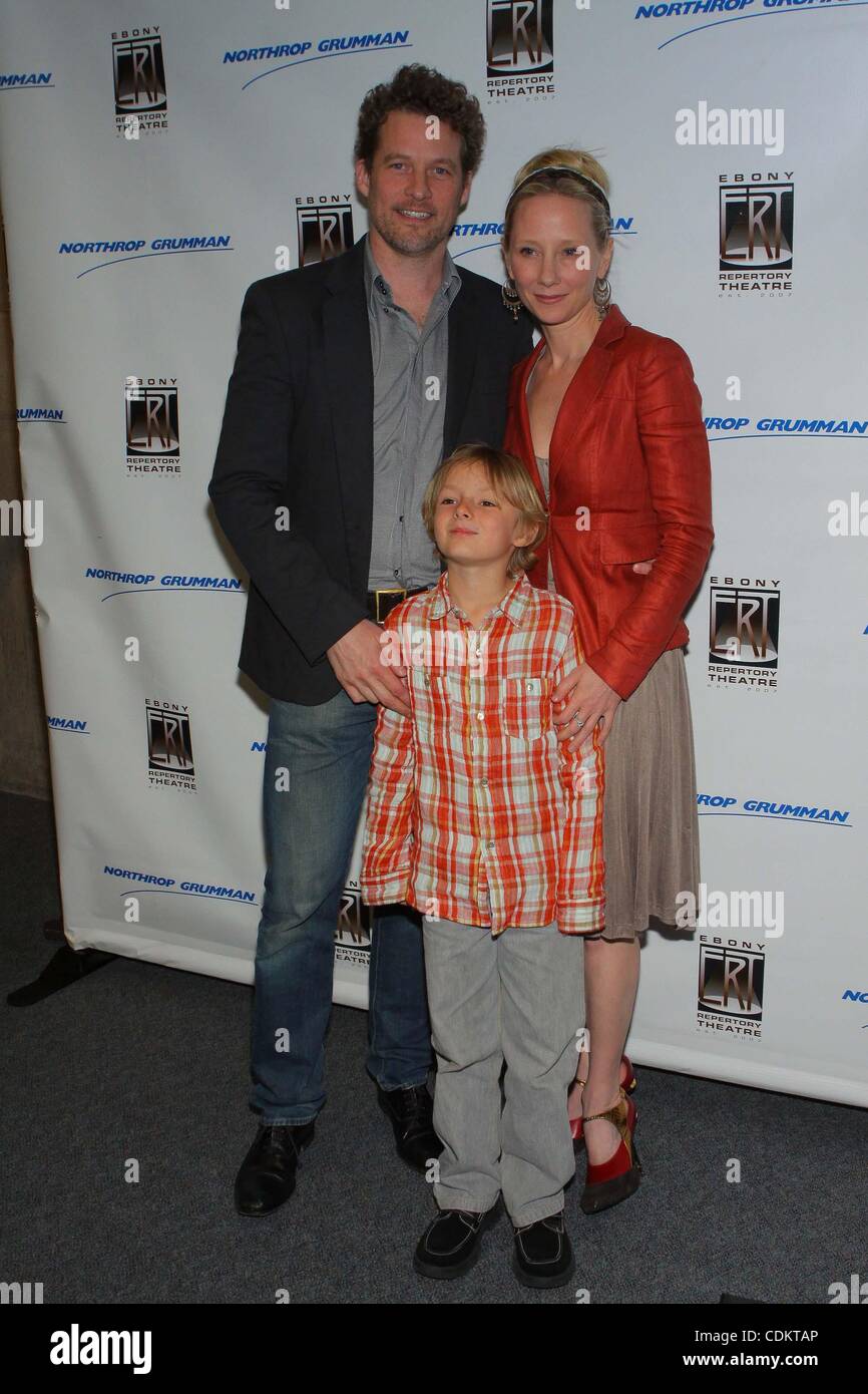 Mar. 25, 2011 - Los Angeles, California, U.S. - Ann Heche and family.''A  Raisin In The Sun'' Opening Night Performance held at Nate Holden  Performing Arts Center, Los Angeles, CA. March 25 -
