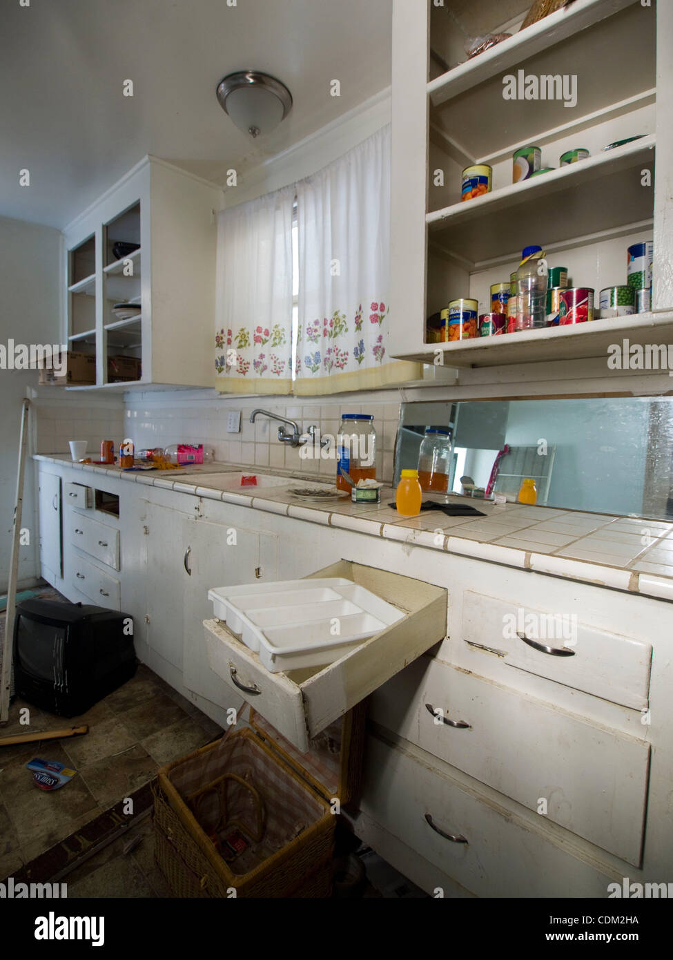 Food and other personal property left inside of a foreclosed home in