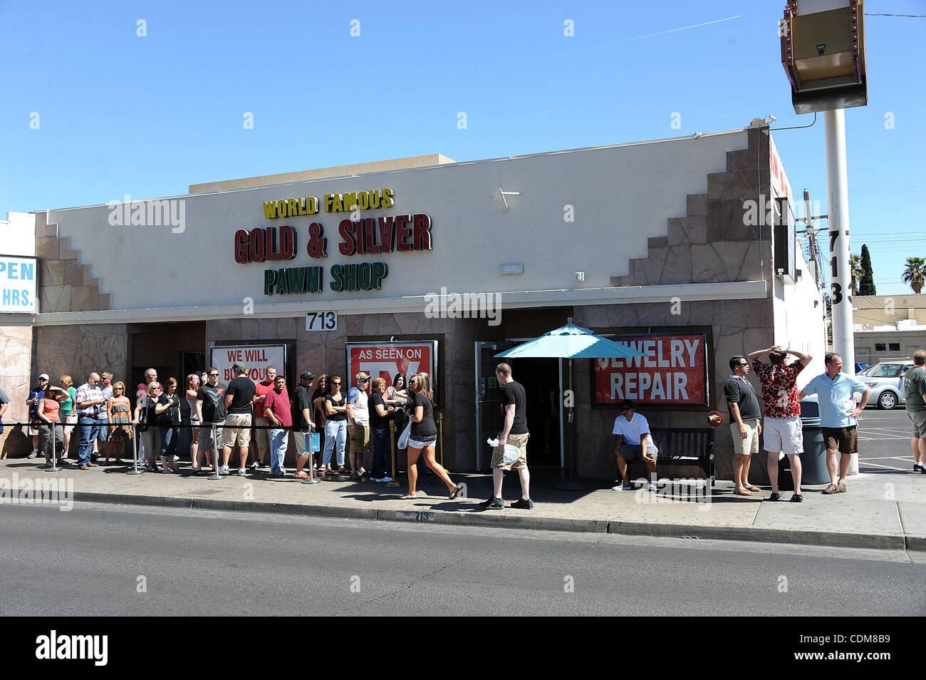 Jun 1, 2011 - Las Vegas, Nevada; USA - General View of The Gold & Silver Pawn  Shop. The television show Pawn Stars that is featured on the History  Channel is filmed.