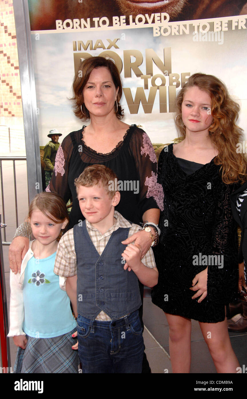 Apr. 3, 2011 Hollywood, California, U.S. Marcia Gay Harden, Julitta Scheel, Hudson Scheel