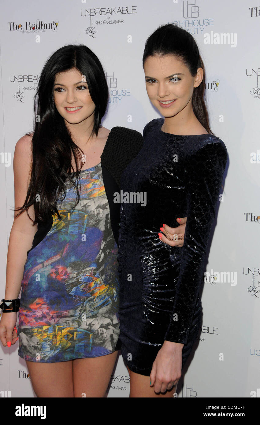 Kylie jenner and khloe kardashian odom hires stock photography and