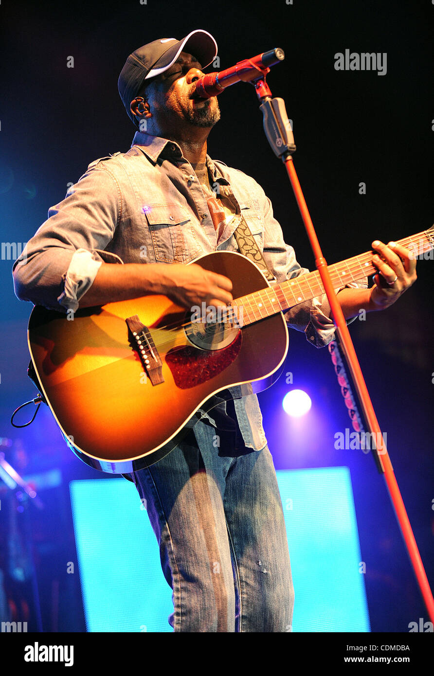 Apr. 6, 2011 - Wilmington, North Carolina; USA - Musician DARIUS RUCKER ...