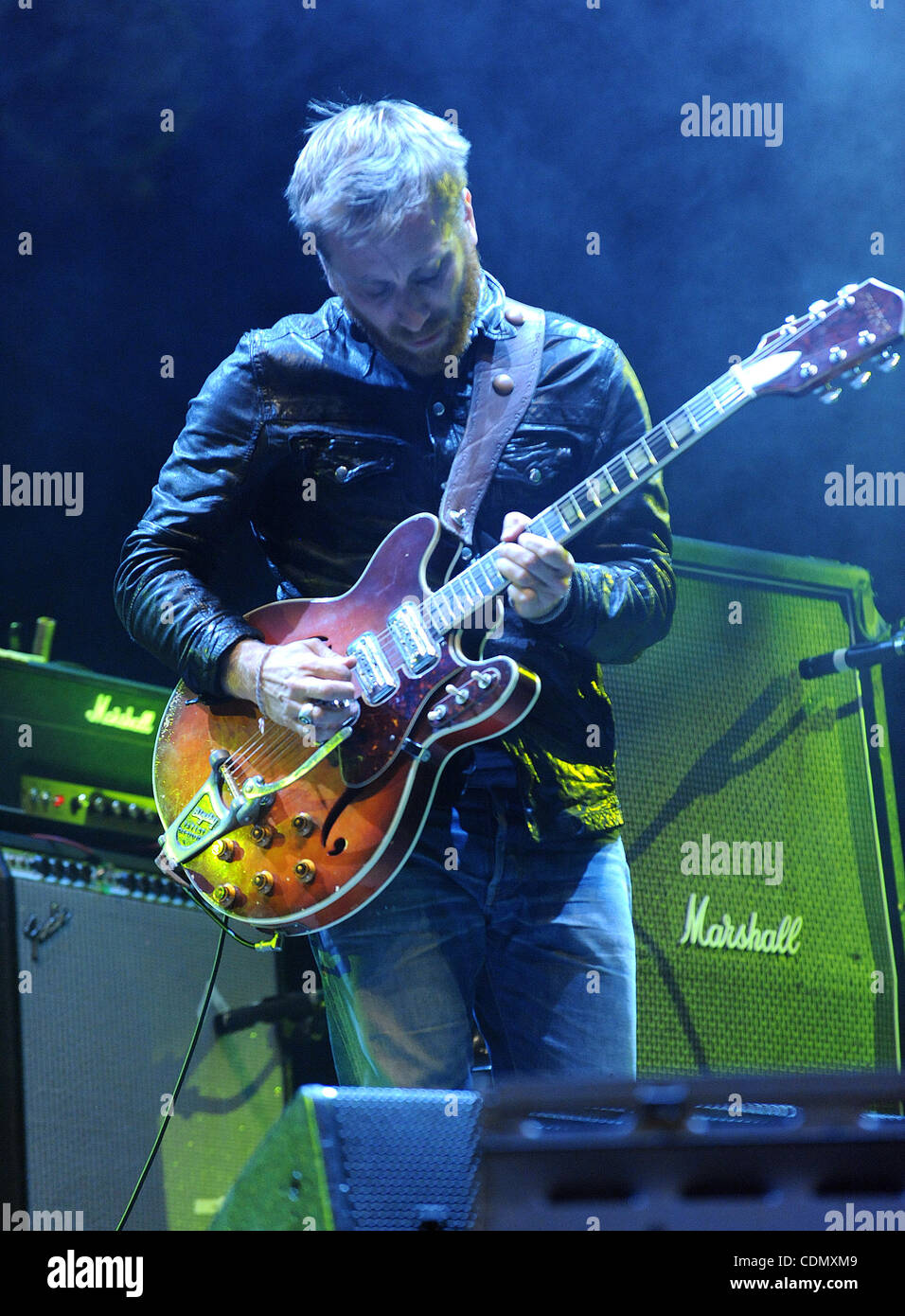 Apr 15, 2011 Indio, California; USA Guitarist DAN AUERBACH of the band The Black Keys