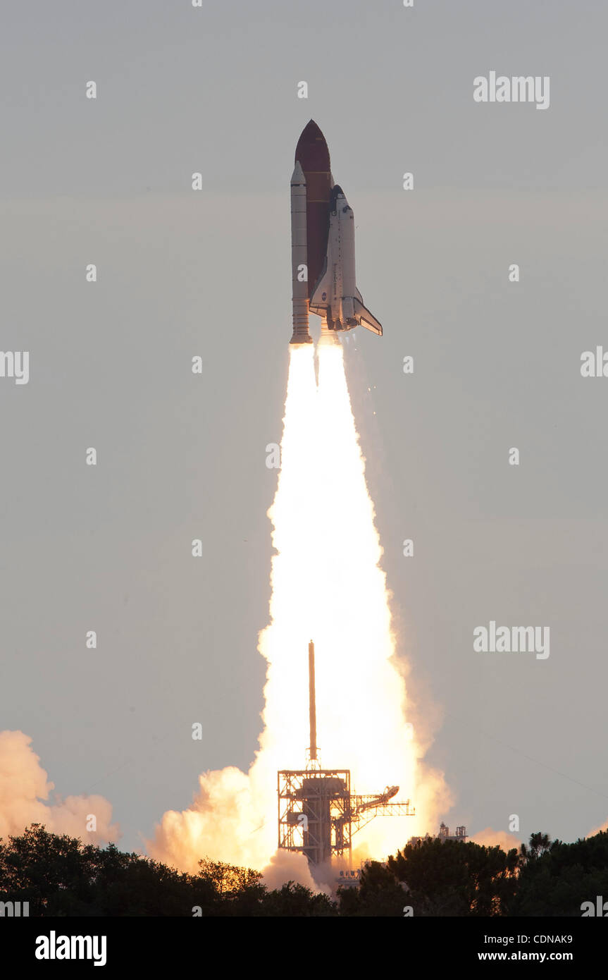 May 16, 2011: Space Shuttle Endeavour STS-134 lifts off from Pad 39A on ...